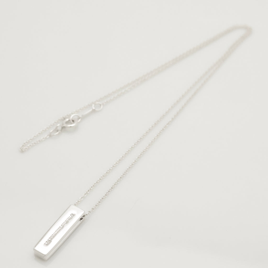 TIFFANY&Co. キス バー パロマピカソ 1P ダイヤモンド ネックレス AG925