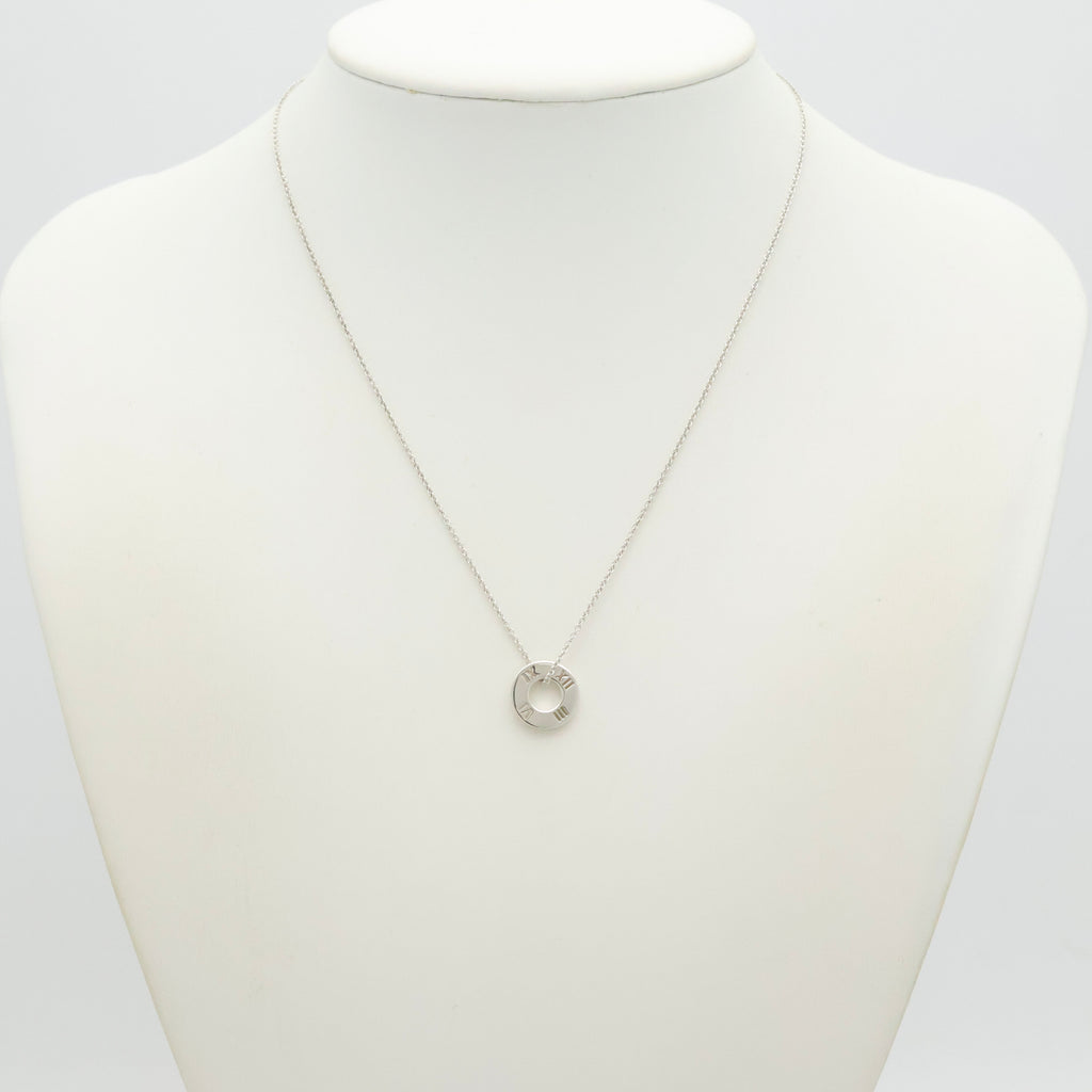 TIFFANY&Co. アトラス ピアスド サークル ネックレス AG925