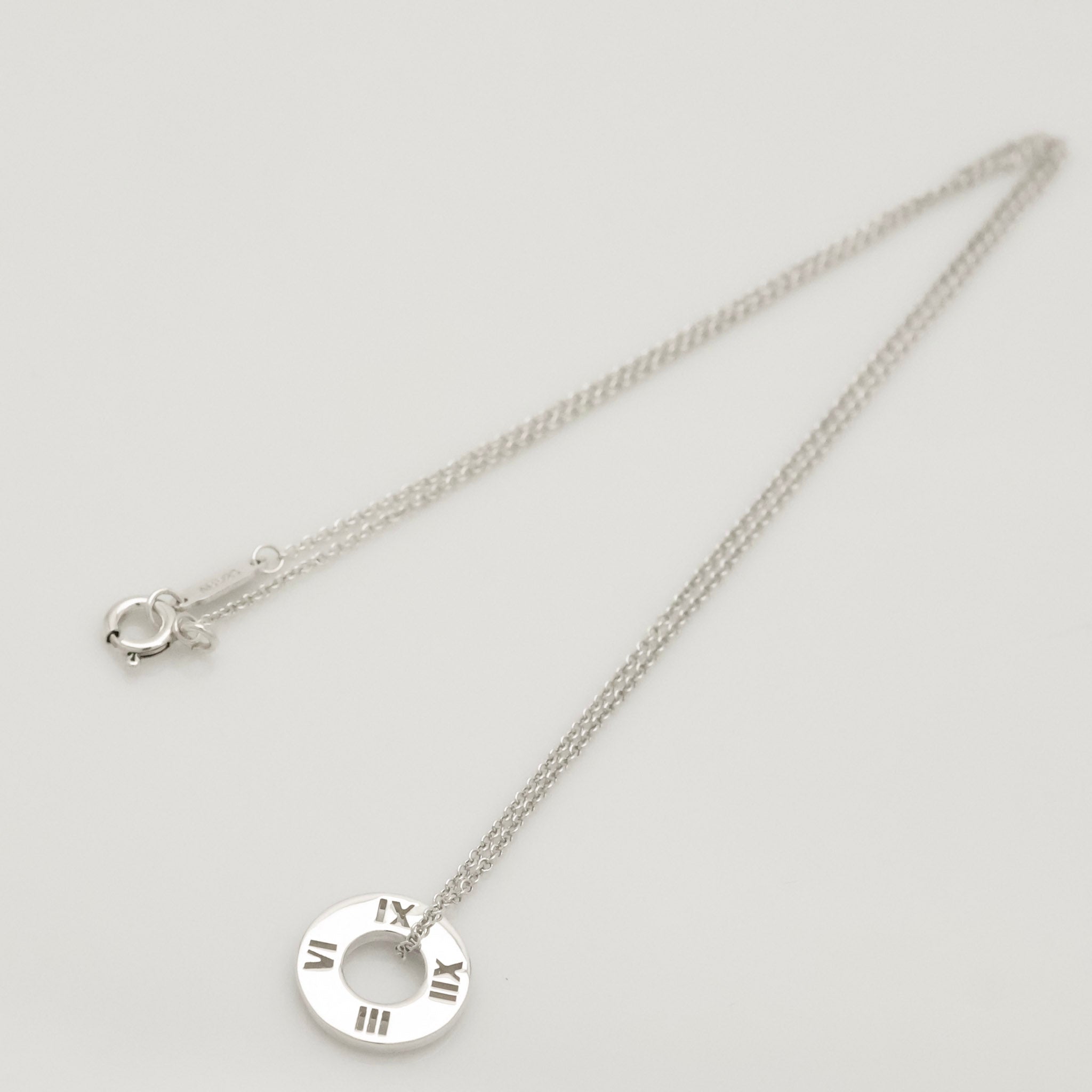 TIFFANY&Co. アトラス ピアスド サークル ネックレス AG925