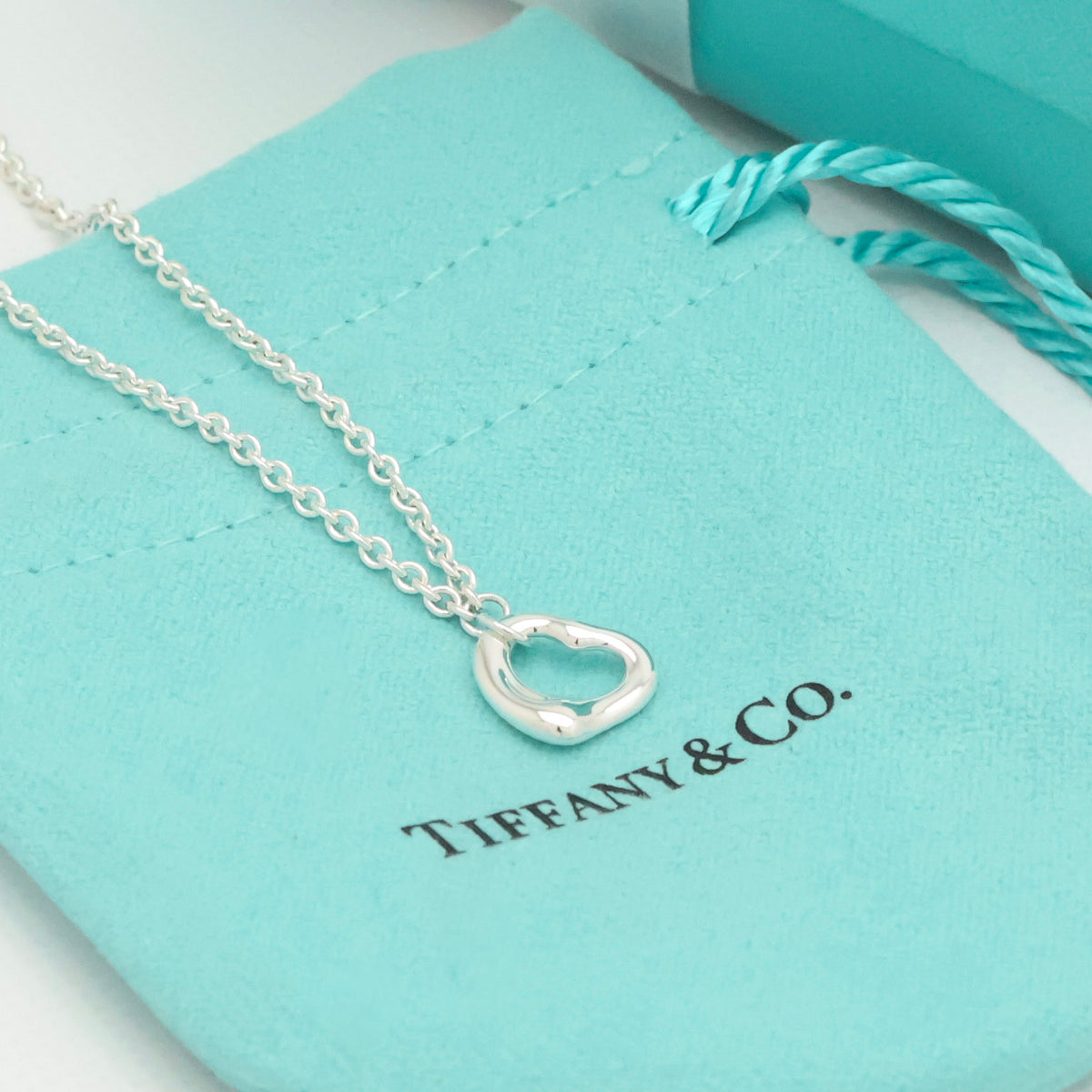 TIFFANY&Co. オープンハート エルサペレッティ ブレスレット AG925