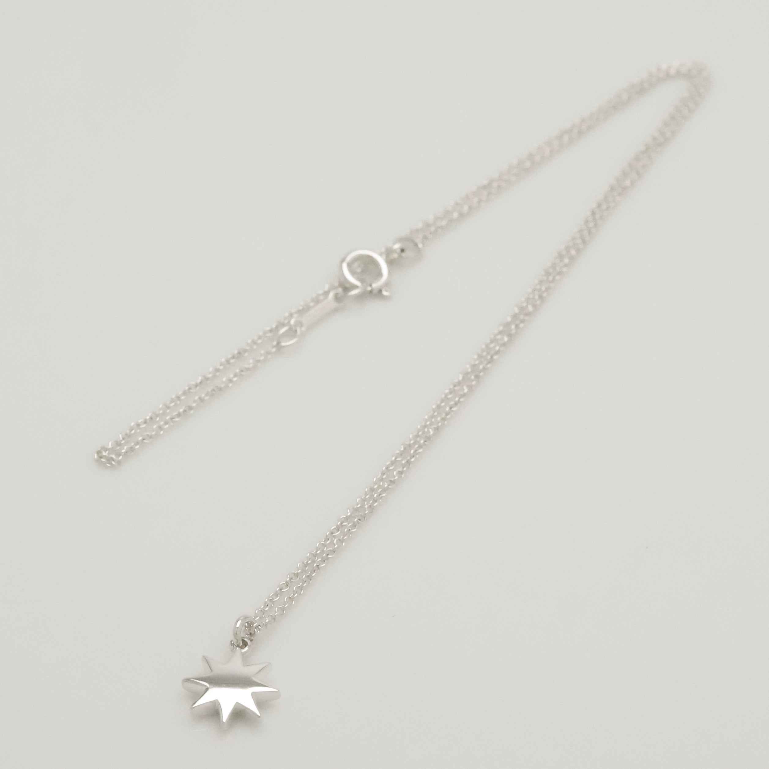  Tiffany & Co. Picasso Sun Star Pendant Necklace Sterling Silver 925 