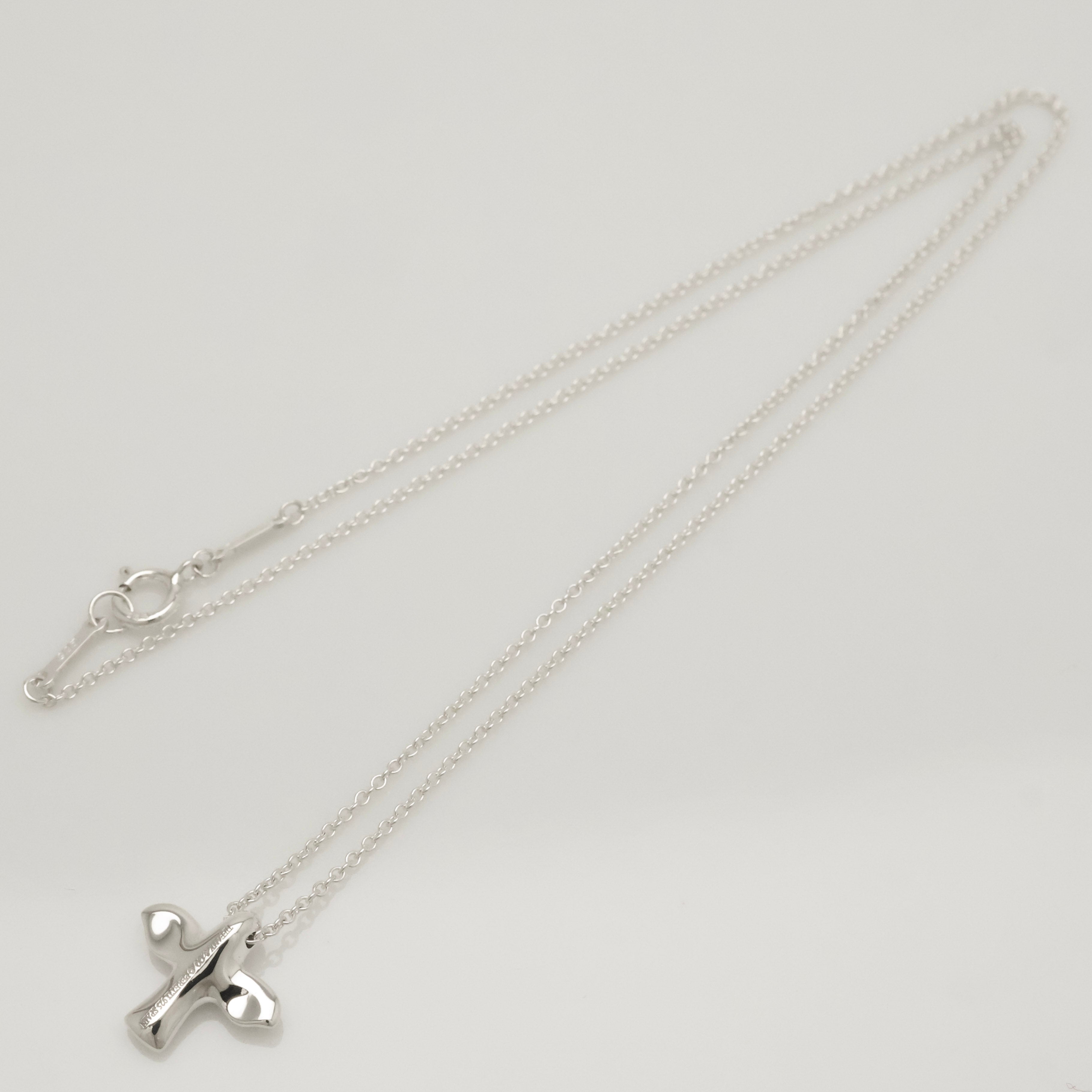 TIFFANY&Co. バード クロス エルサペレッティ ネックレス AG925