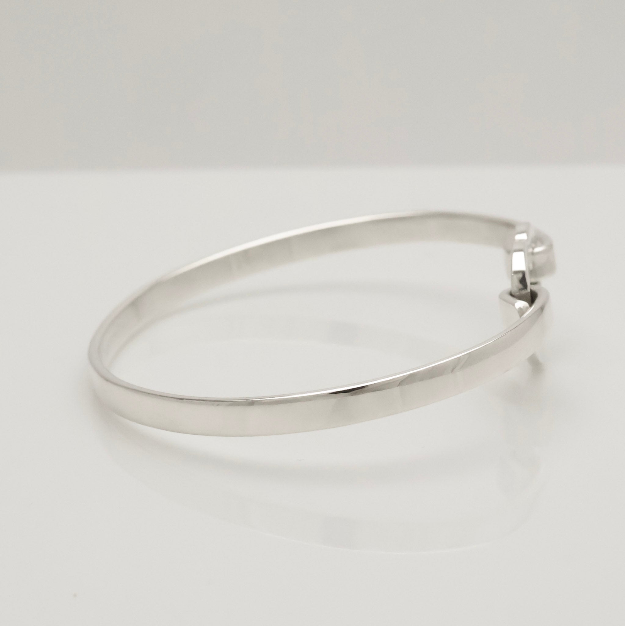 TIFFANY&Co. ハート リンク バングル ブレスレット AG925