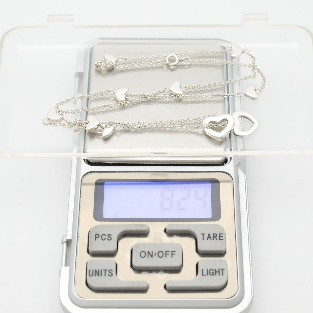 TIFFANY&Co. ハート リンク ラリアット ネックレス AG925