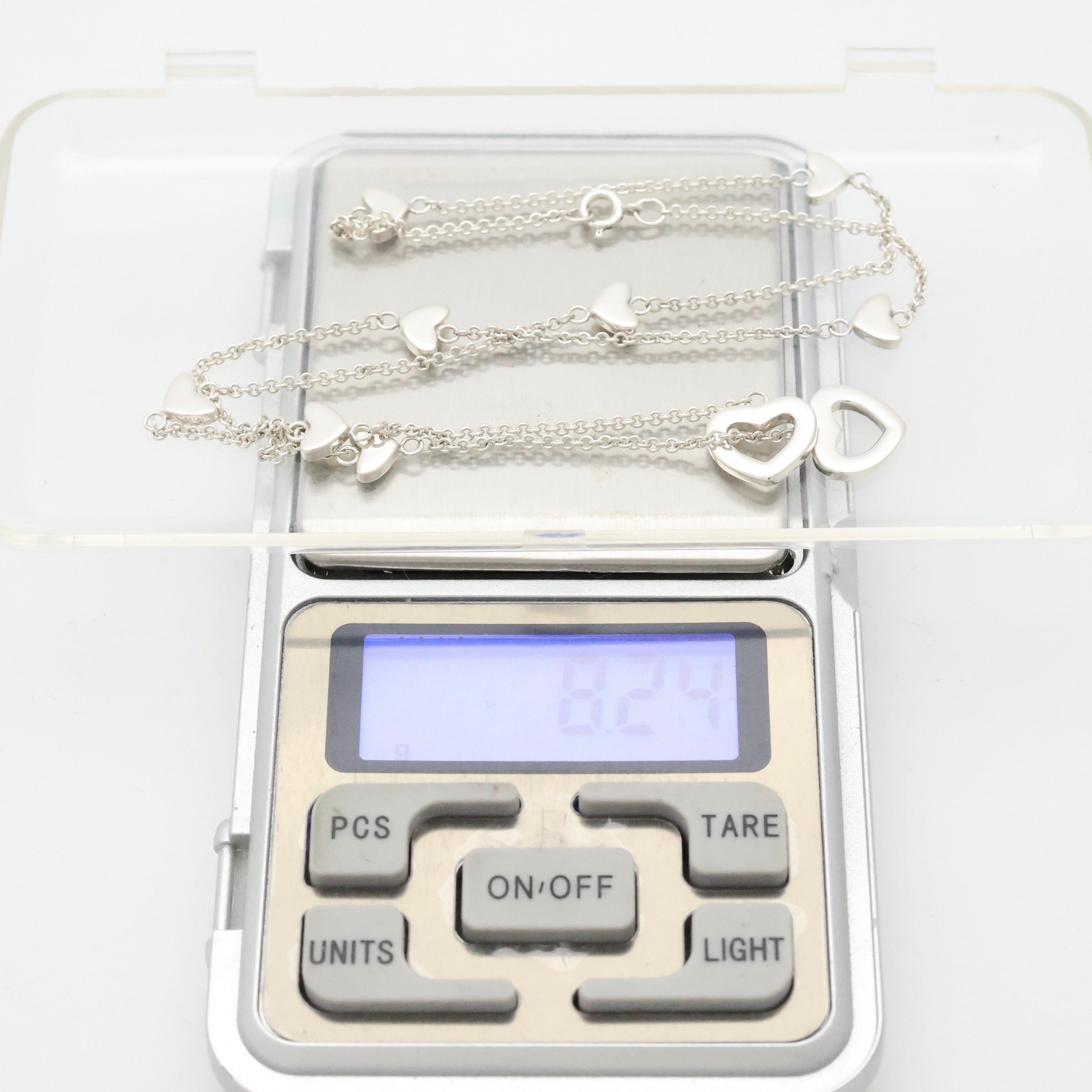 TIFFANY&Co. ハート リンク ラリアット ネックレス AG925