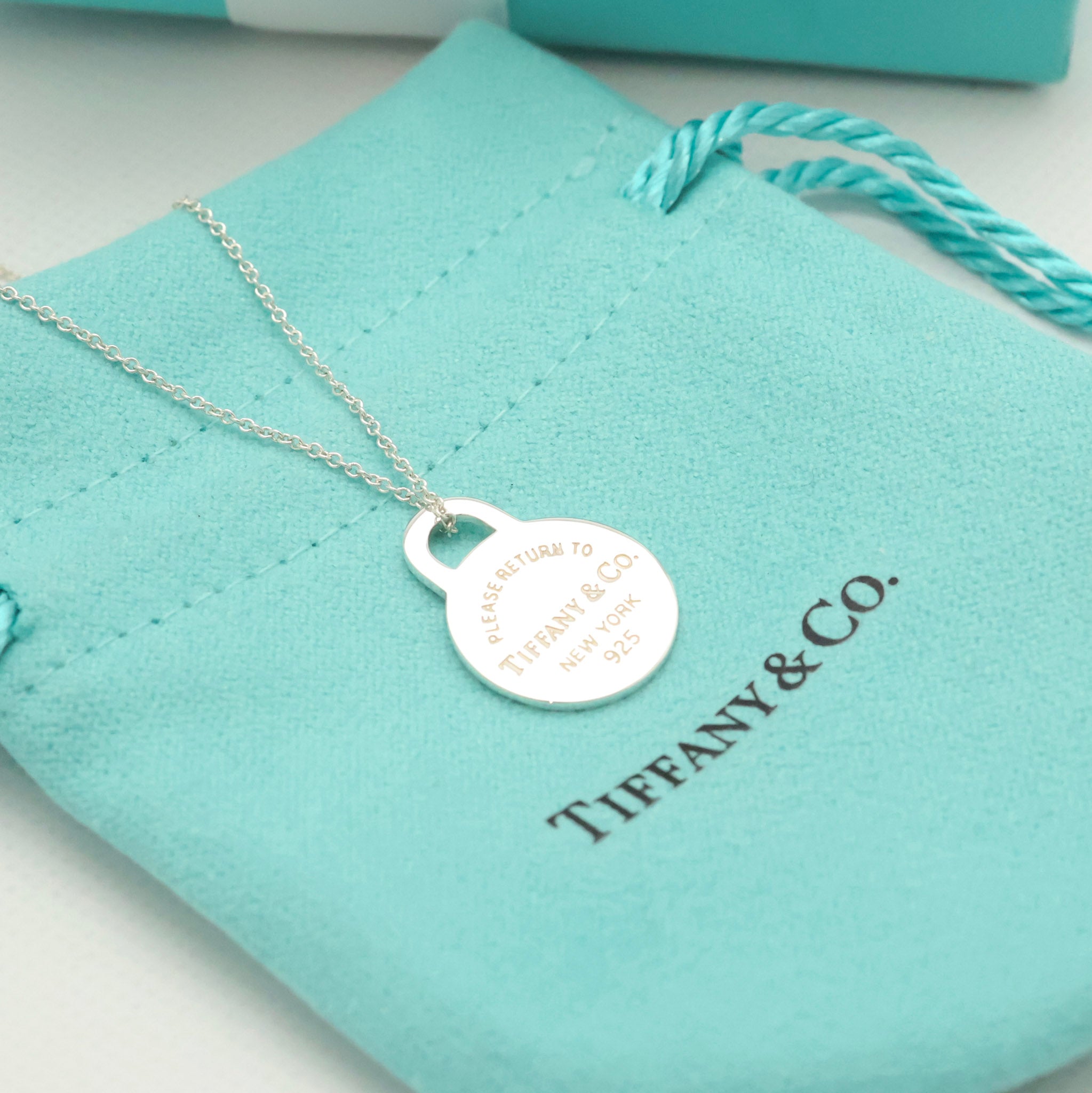 TIFFANY&Co.リターントゥ ティファニー ラウンド ネックレス AG925