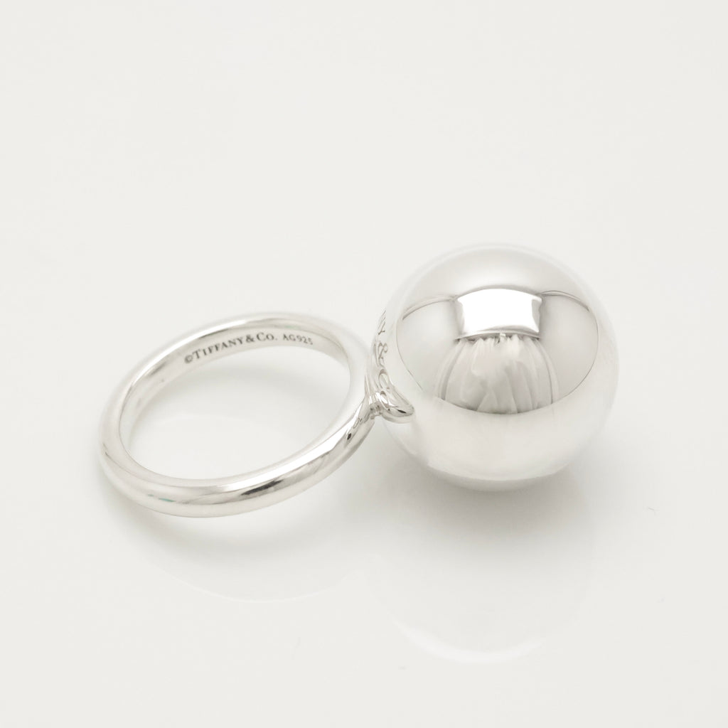 TIFFANY&Co. ハードウェア 15.5mm ボール リング 6 号 AG925
