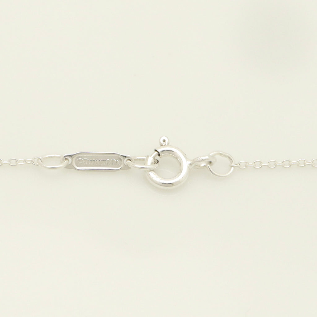 Tiffany & Co. Notes I LOVE YOU Heart Pendant Necklace Sterling Silver 925