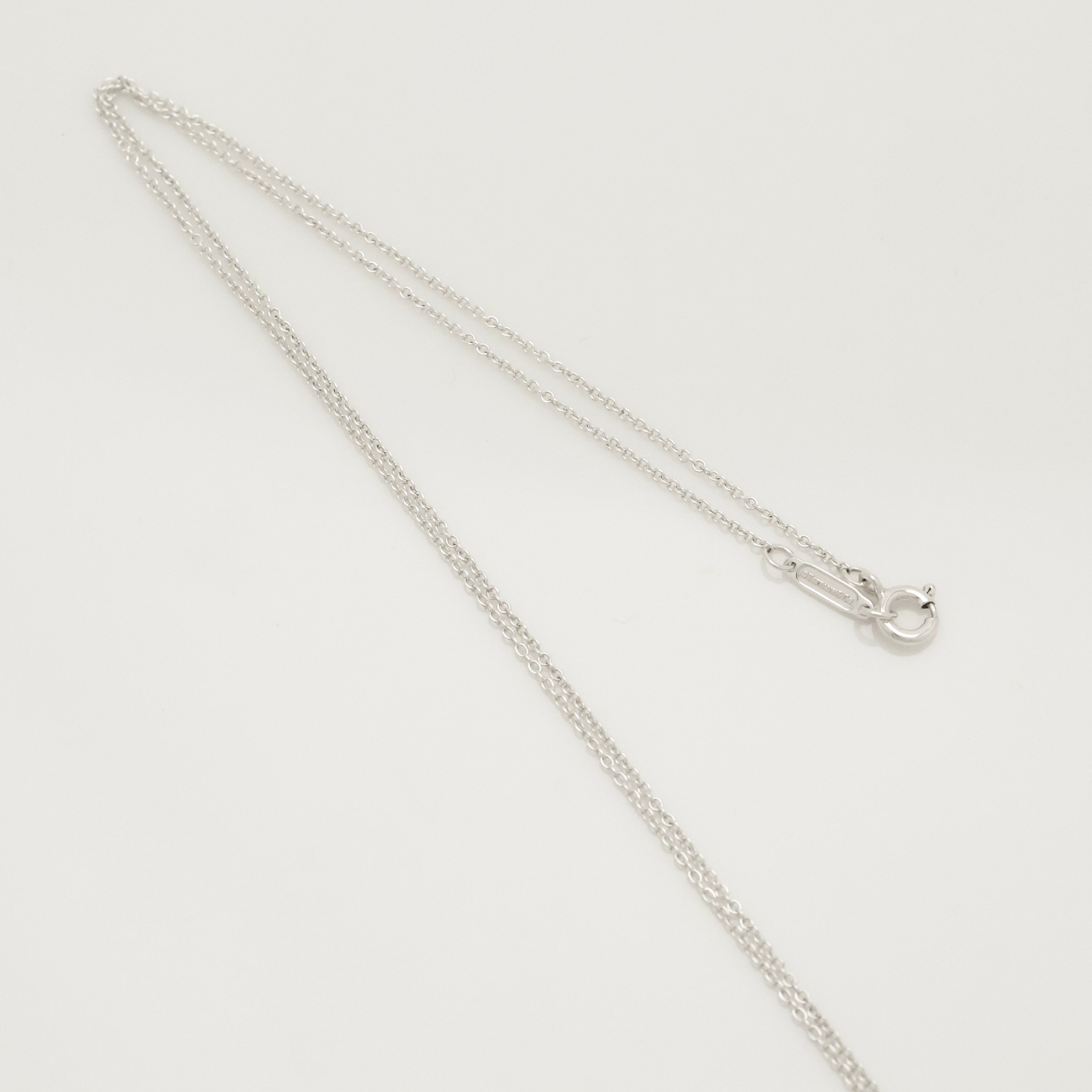 TIFFANY&Co. オープン アトラス メダリオン サークル ネックレス AG925