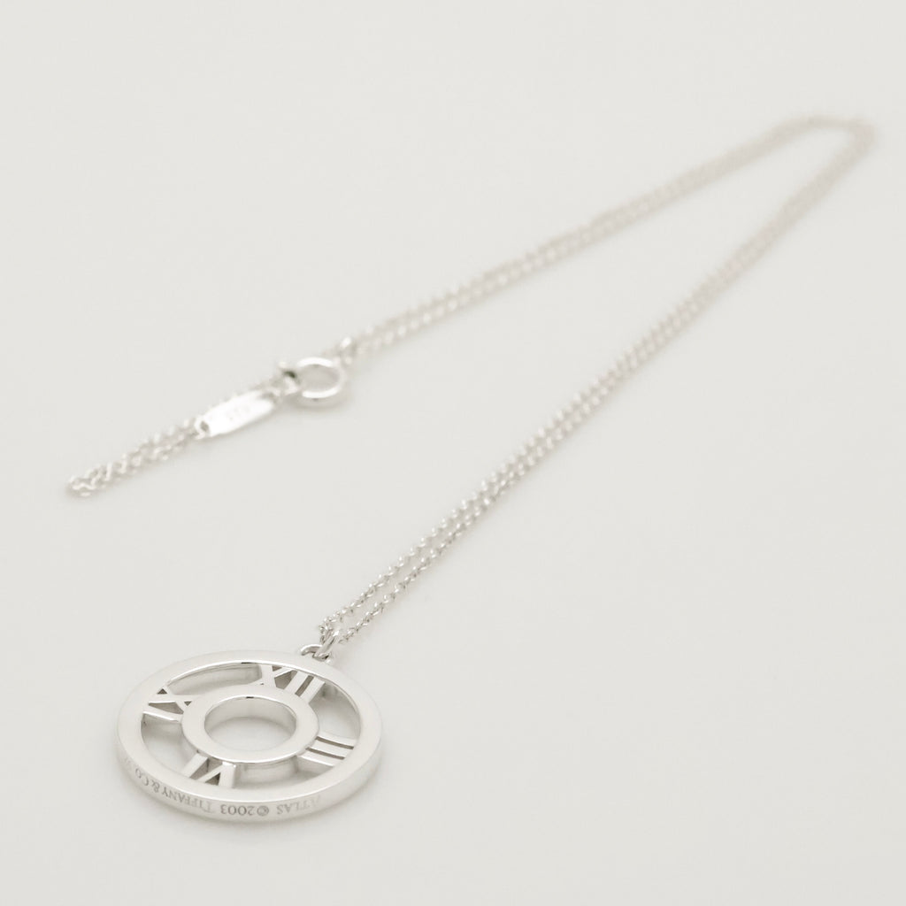 TIFFANY&Co. オープン アトラス サークル ネックレス AG925