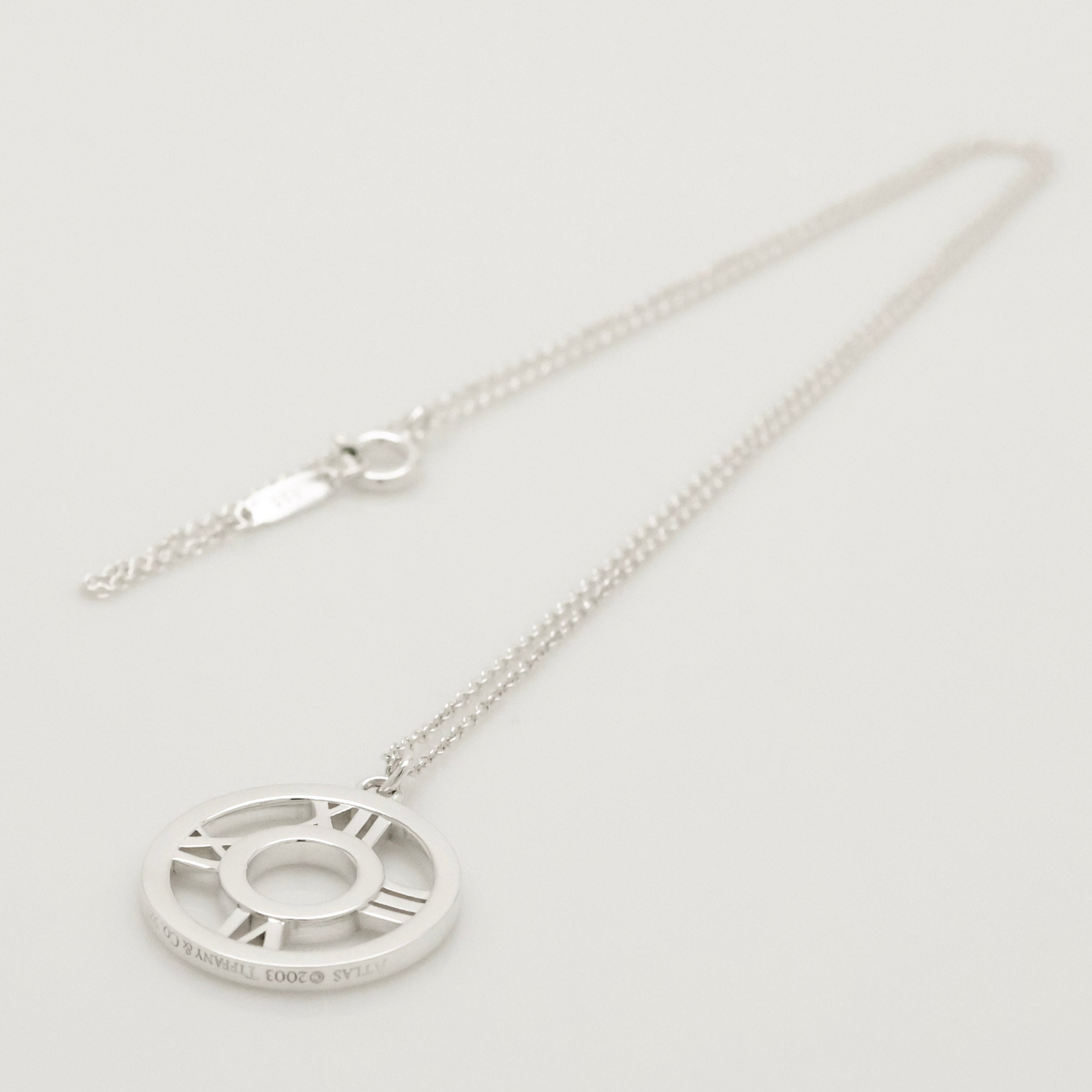 TIFFANY&Co. オープン アトラス サークル ネックレス AG925