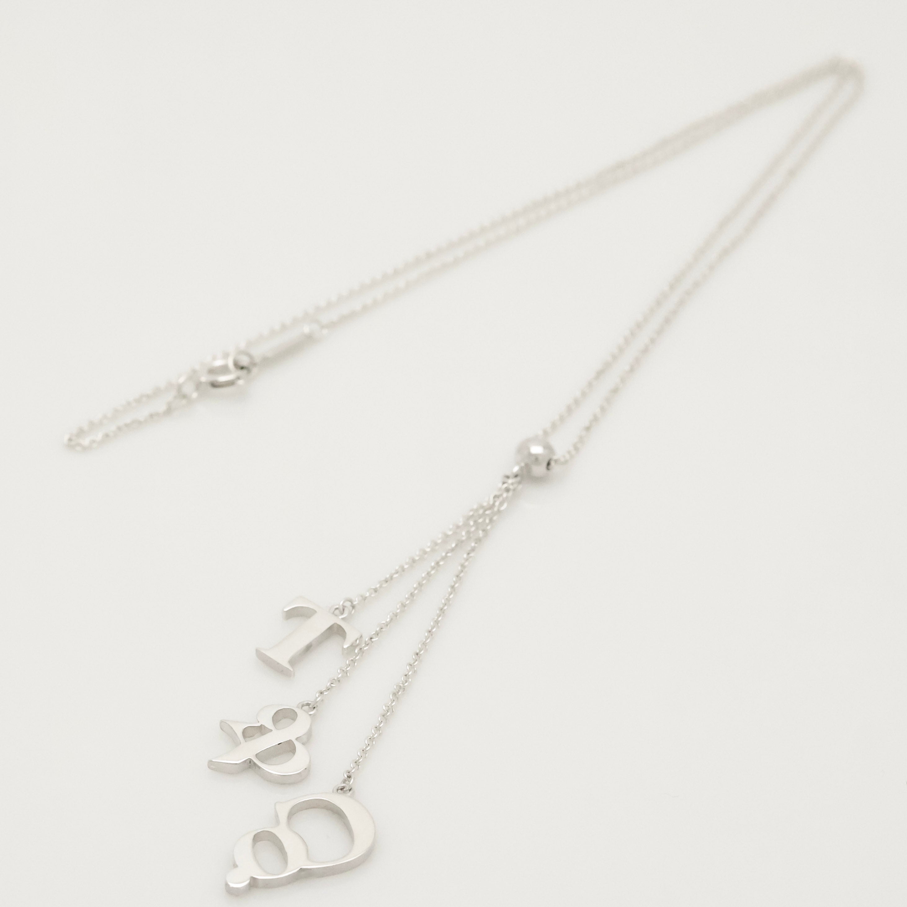 TIFFANY&Co. T＆CO. ロゴ アイコン スイング ネックレス AG925