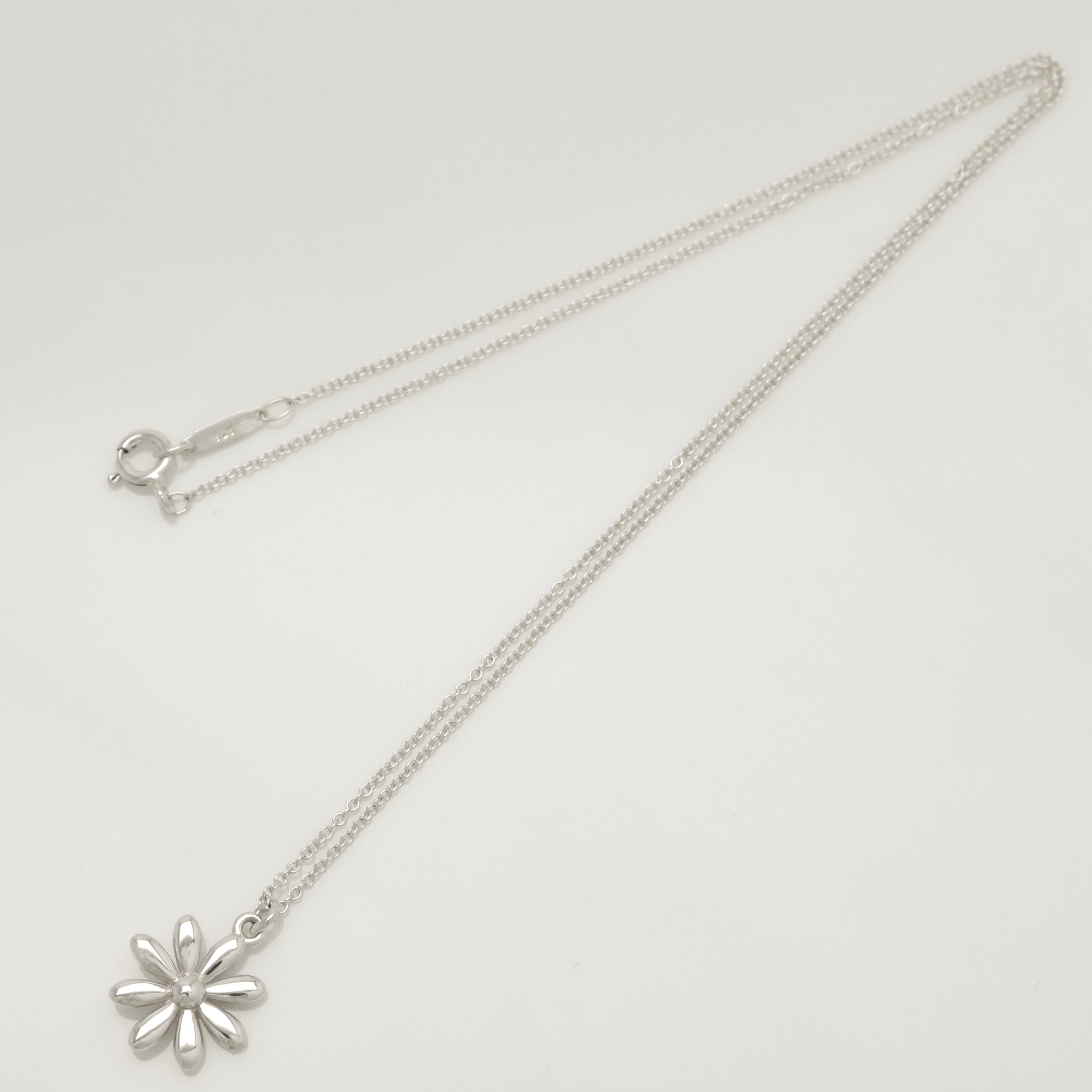 TIFFANY&Co.デイジー フラワー 花 ネックレス AG925