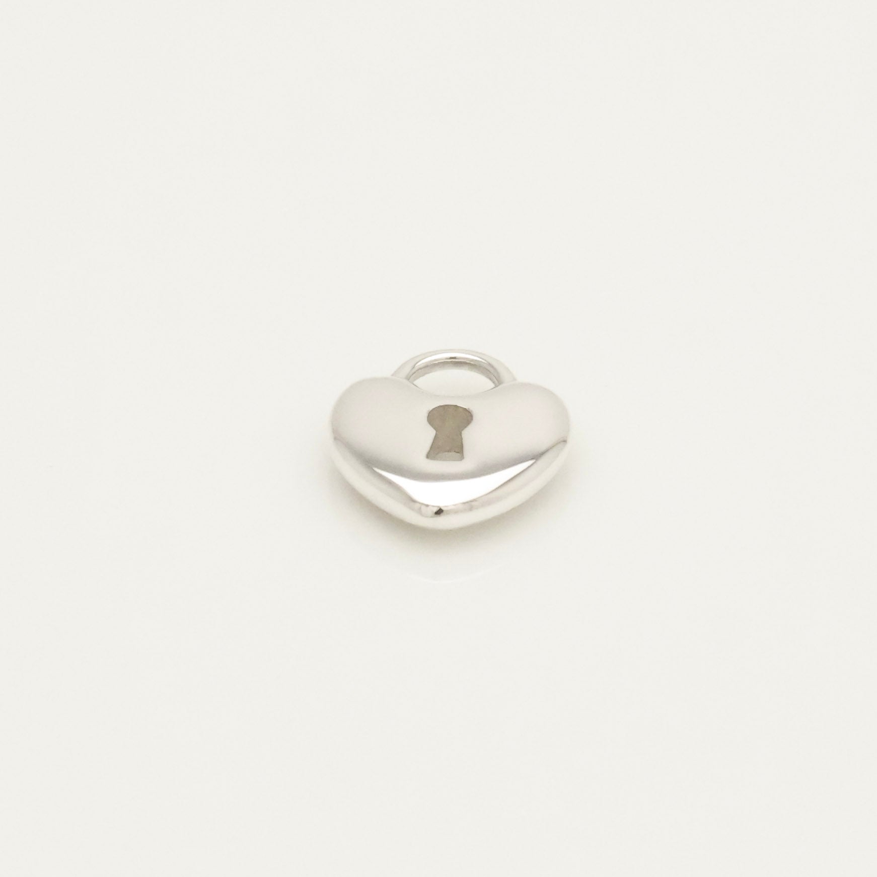 TIFFANY&Co. ハート ロック キーホール チャーム AG925
