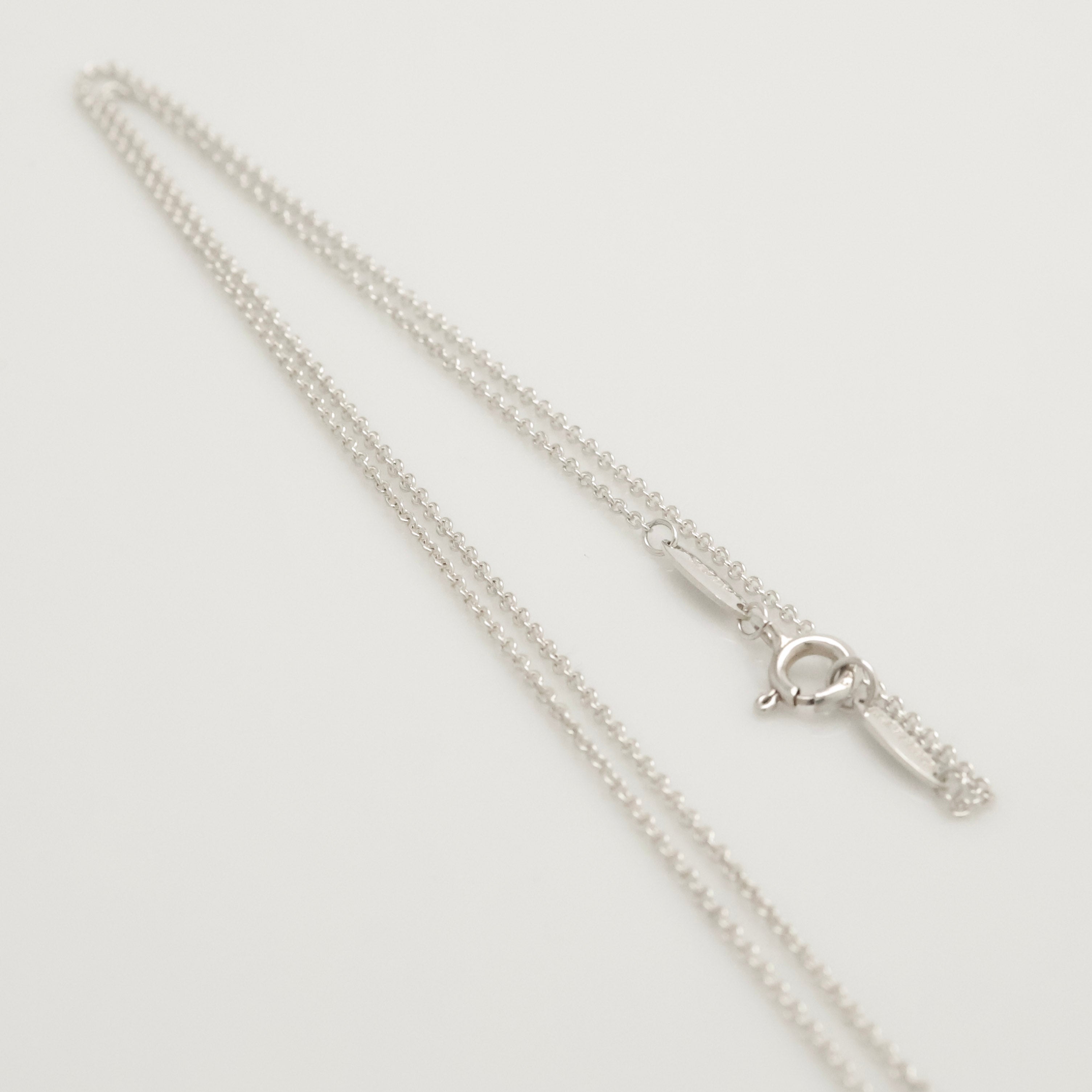 TIFFANY&Co. スモール クロス エルサペレッティ ネックレス AG925