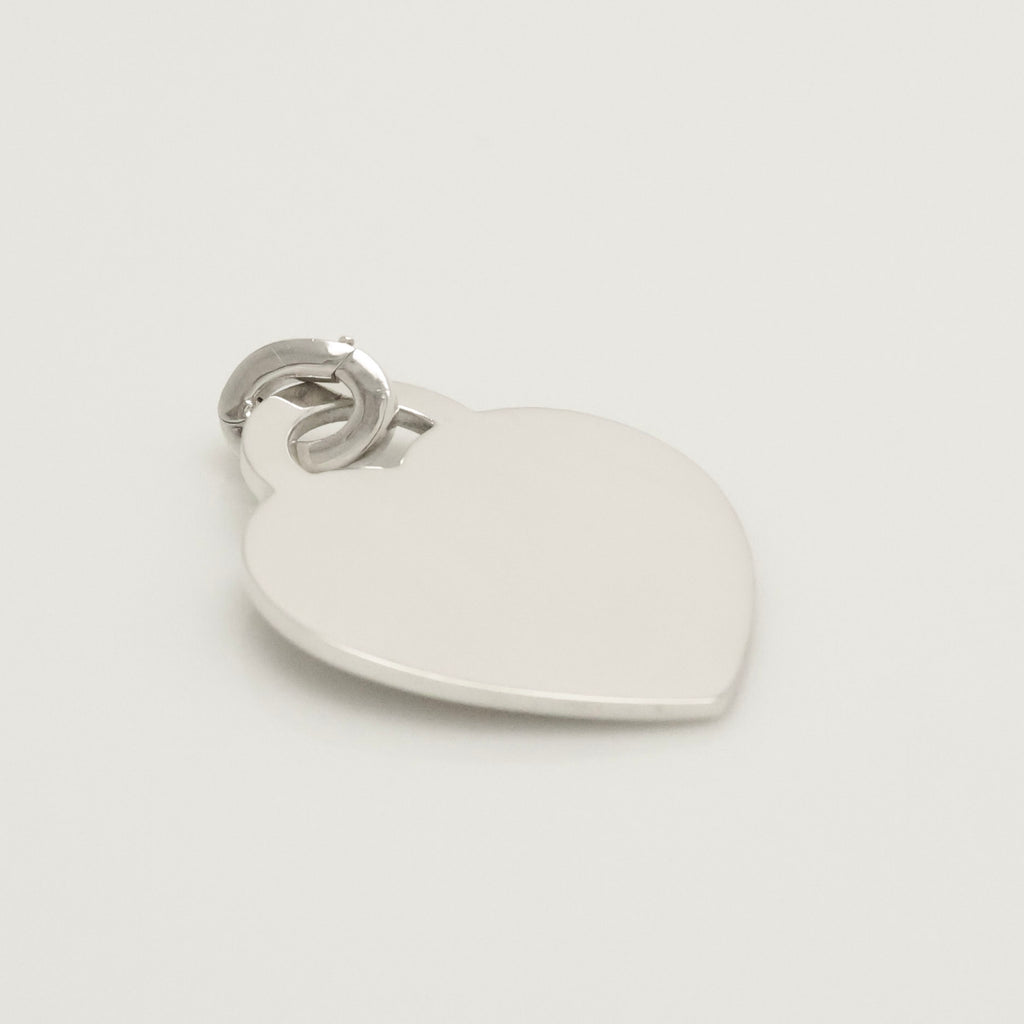 TIFFANY&Co. ミディアム ハート タグ チャーム AG925