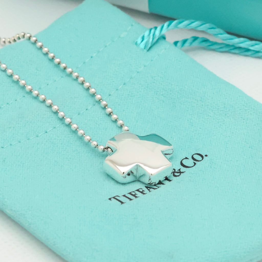 TIFFANY&Co. ローマン クロス ネックレス AG925
