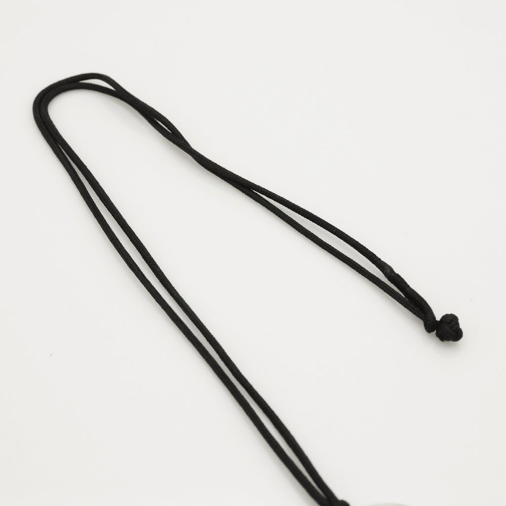  Tiffany & Co. Seviana Silk Cord Necklace Sterling Silver 925