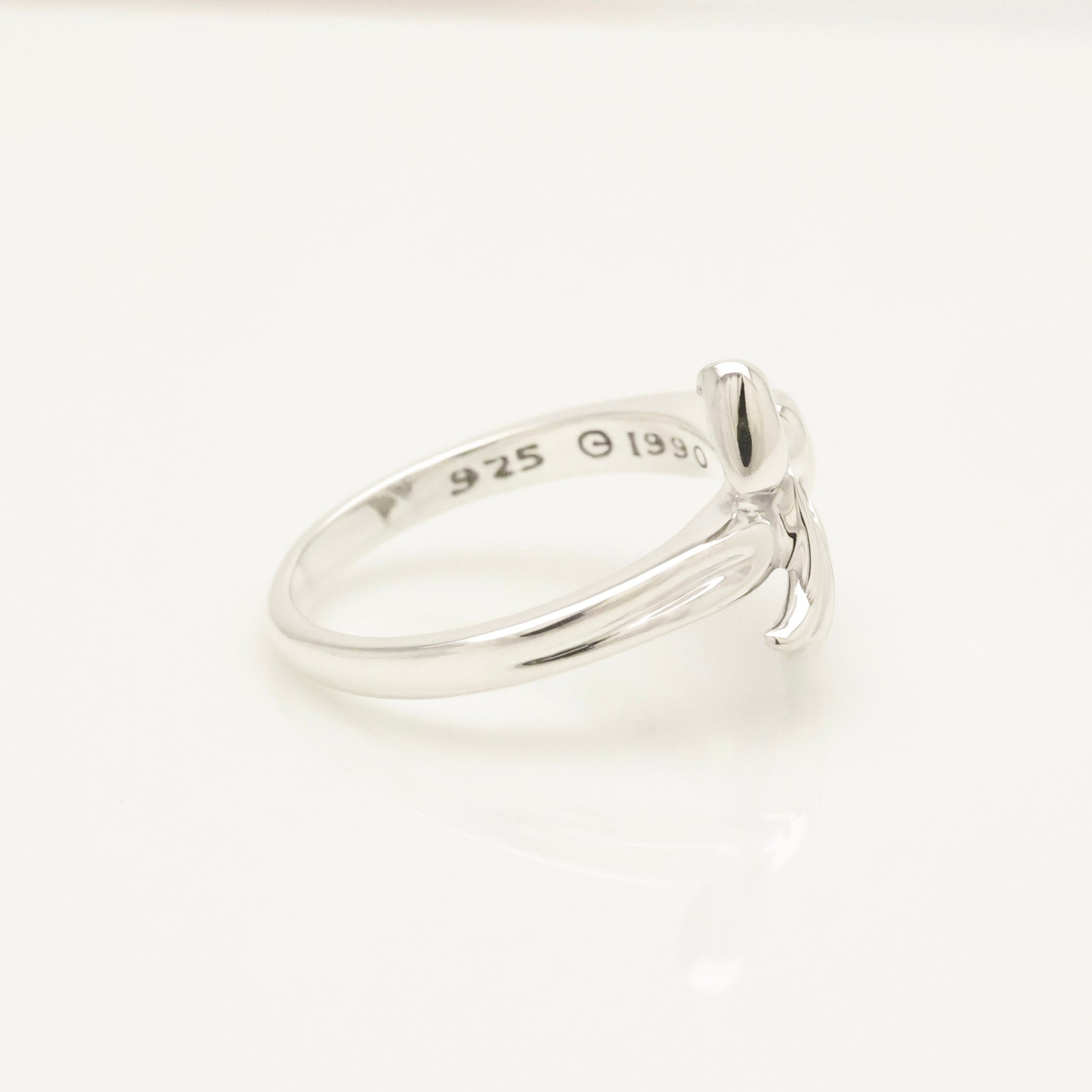 Tiffany & Co. Mini Ribbon Ring Sterling Silver 925