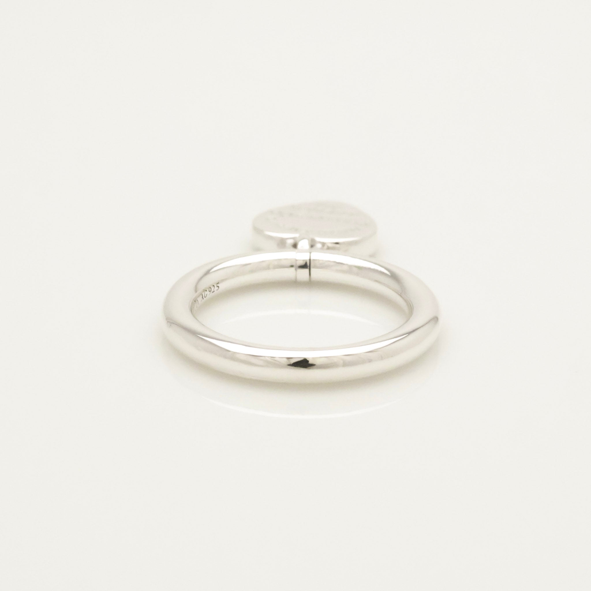 TIFFANY&Co. リターントゥ ティファニー ハート タグ リング 8 号 AG925