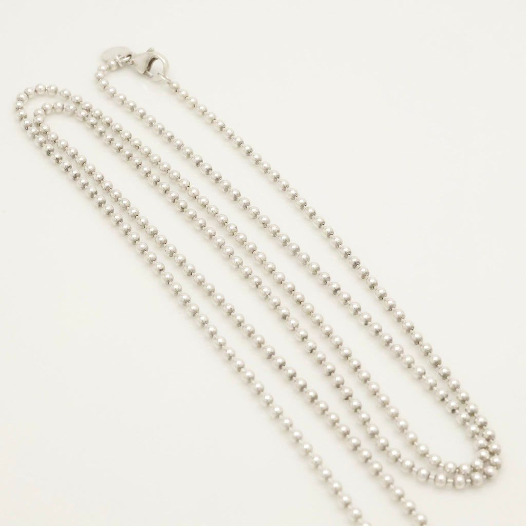 TIFFANY&Co. リターントゥ ティファニー ハート タグ ボール チェーン ネックレス AG925