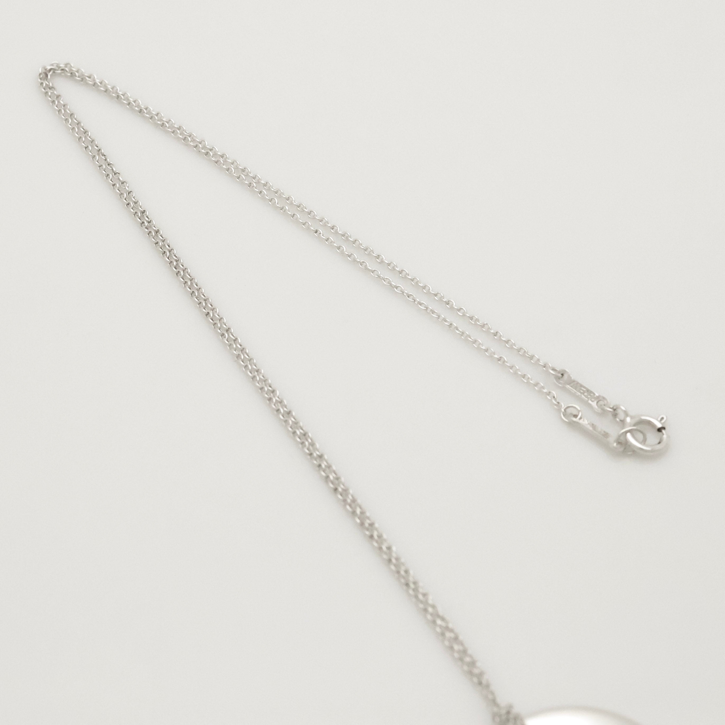 TIFFANY&Co.ラウンド ディスク エルサペレッティ ネックレス AG925