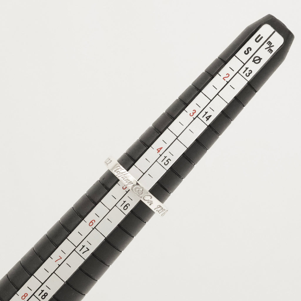 TIFFANY&Co. ノーツ NEW YORK ナロー リング 9 号 AG925