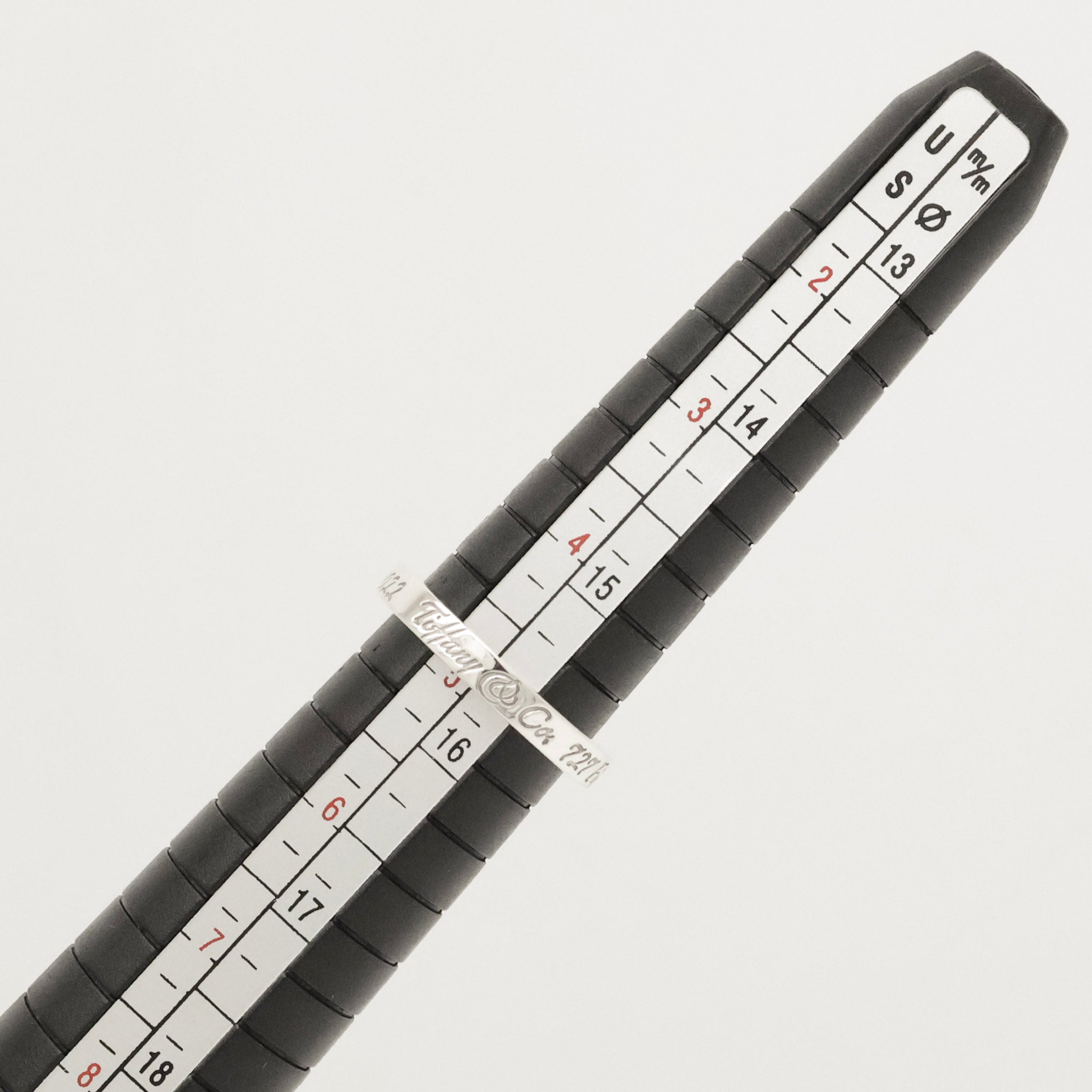 TIFFANY&Co. ノーツ NEW YORK ナロー リング 9 号 AG925