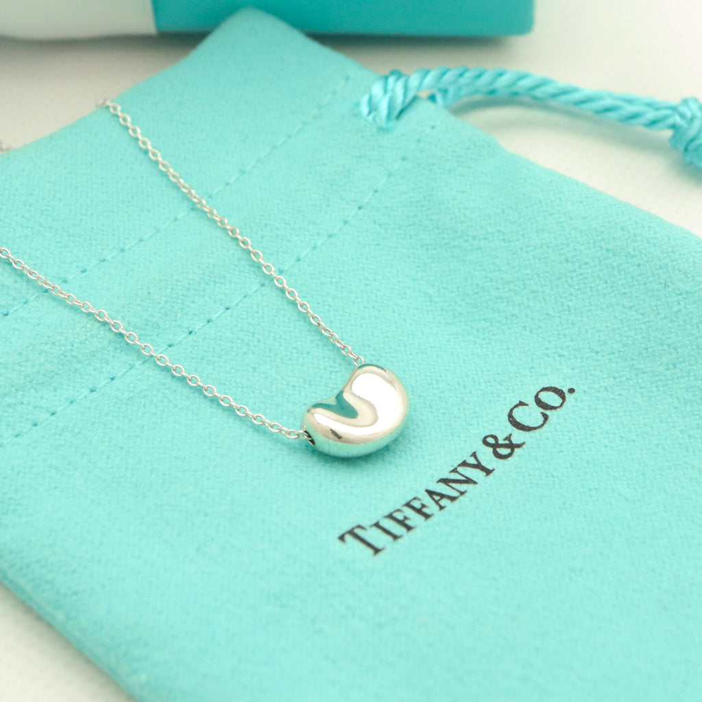 TIFFANY&Co. ミニ ビーン エルサペレッティ ネックレス AG925