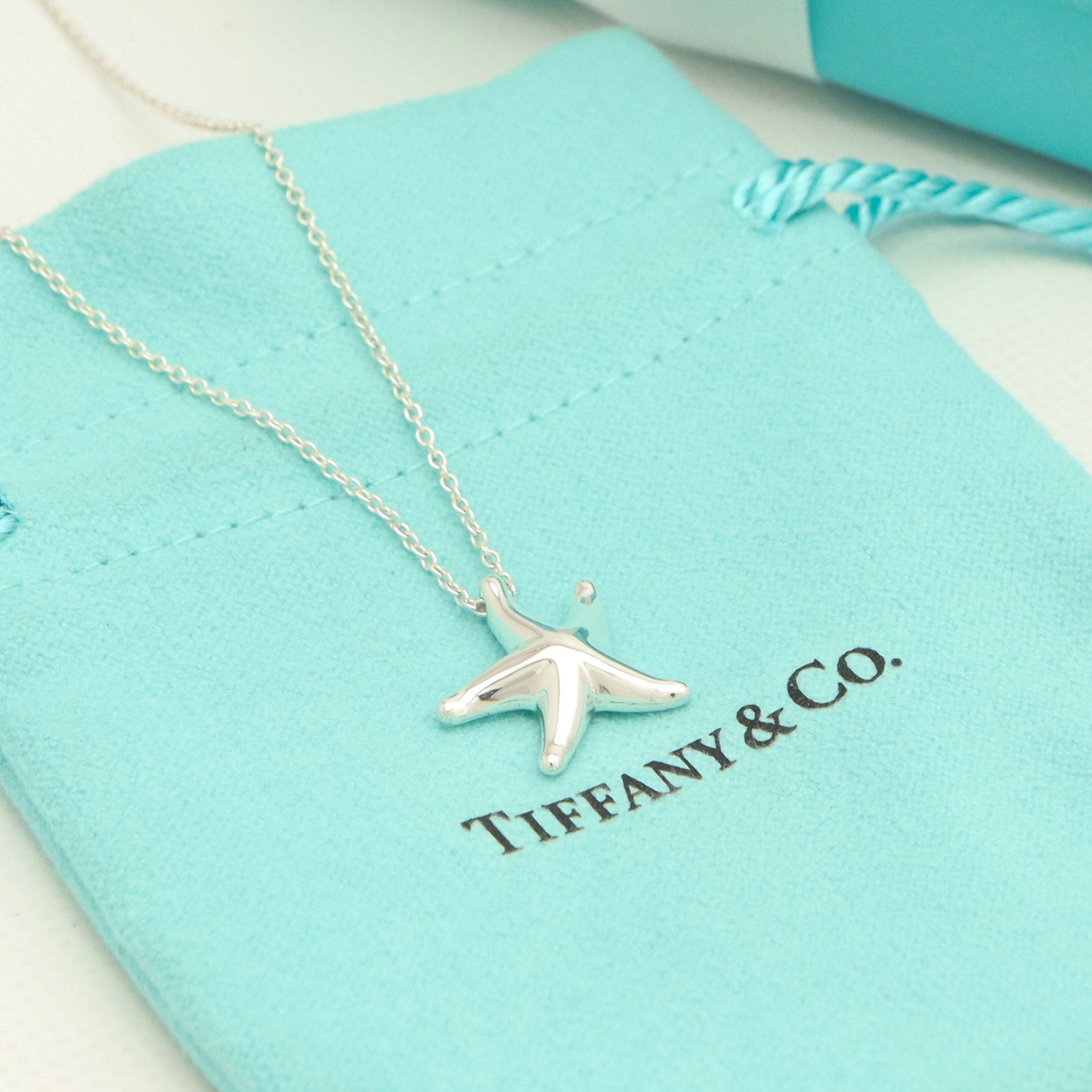 TIFFANY&Co. スター フィッシュ エルサペレッティ ネックレス AG925