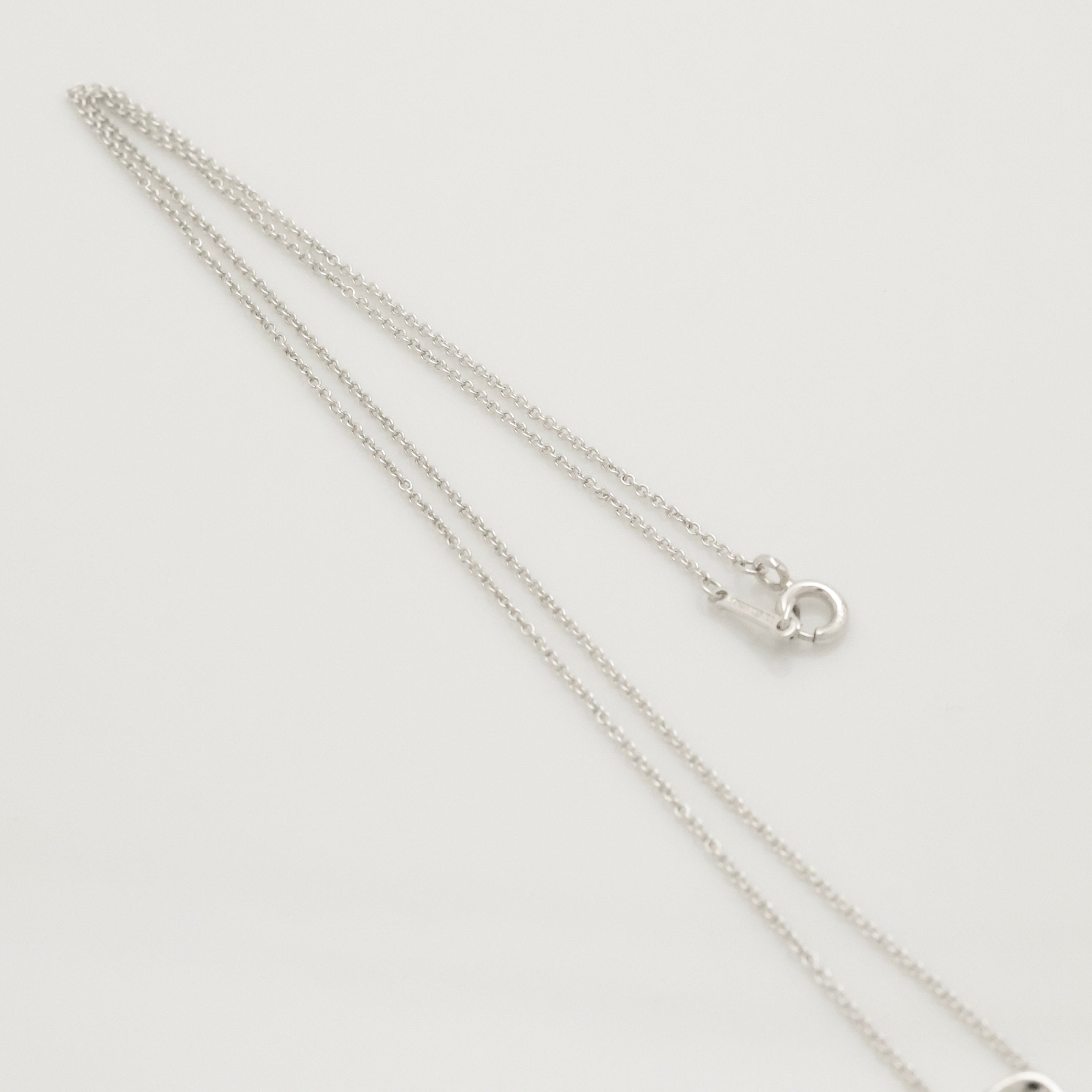 TIFFANY&Co. ラビング ハート 1P ダイヤモンド パロマピカソ ネックレス AG925