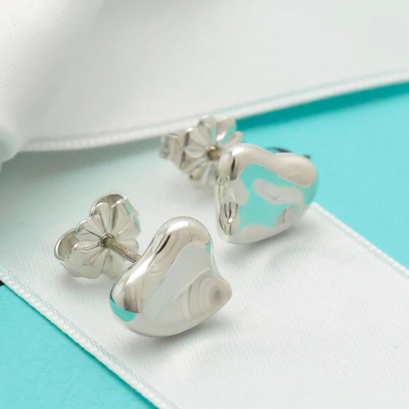 TIFFANY&Co. フルハート エルサペレッティ スタッド ピアス AG925