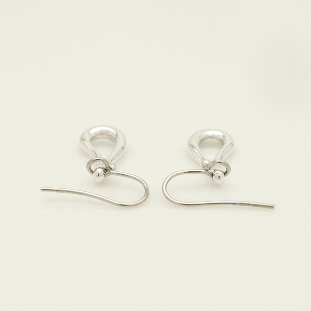 TIFFANY&Co.  オープン ティアドロップ エルサペレッティ フック ピアス AG925