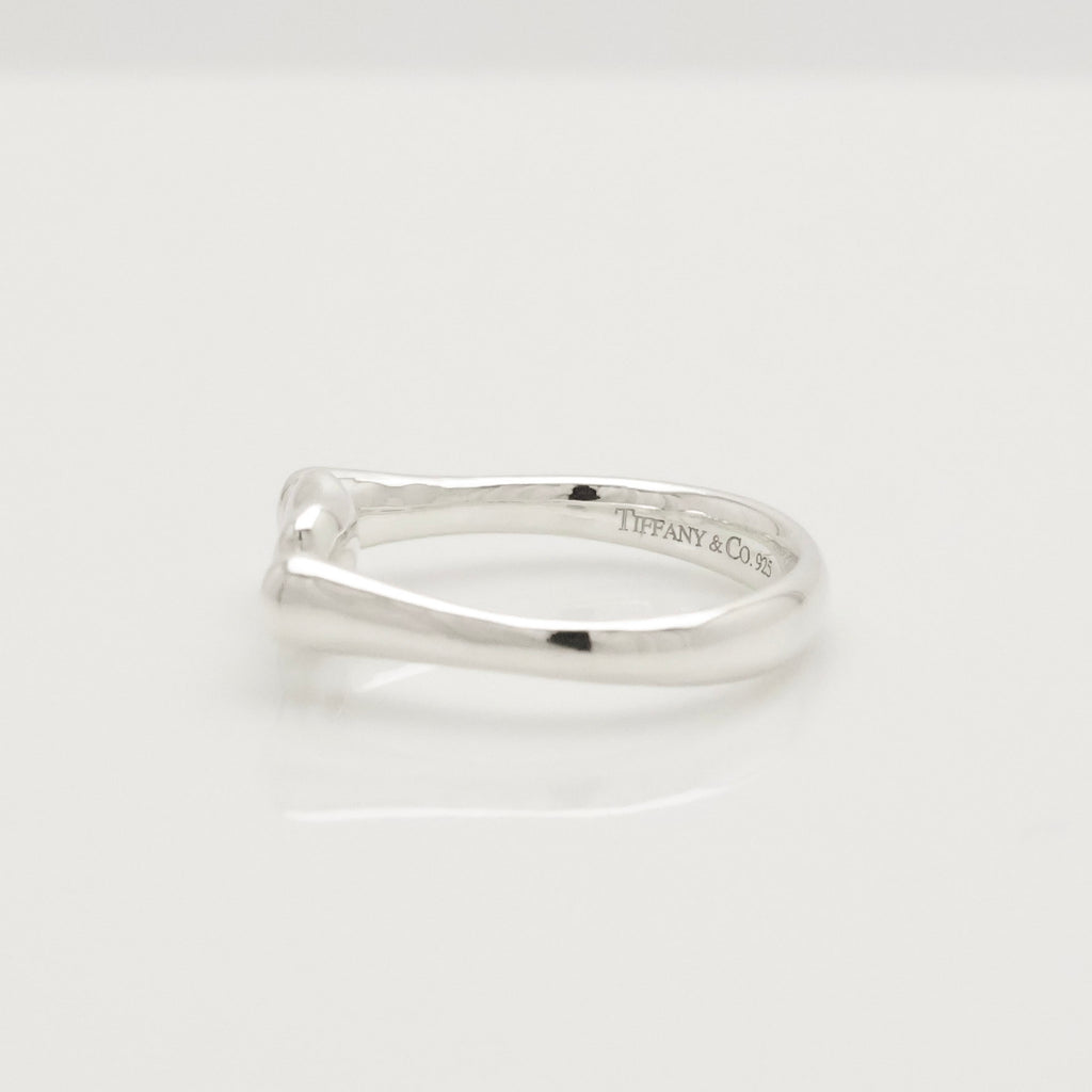 Tiffany & Co. Elsa Peretti Bean Ring Sterling Silver 925 
