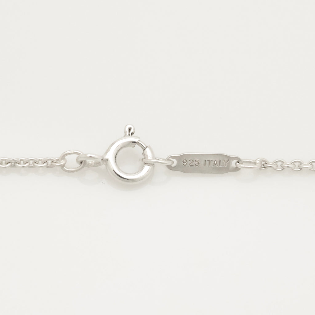 Tiffany & Co. 1837 Round Circle Necklace Sterling Silver 925