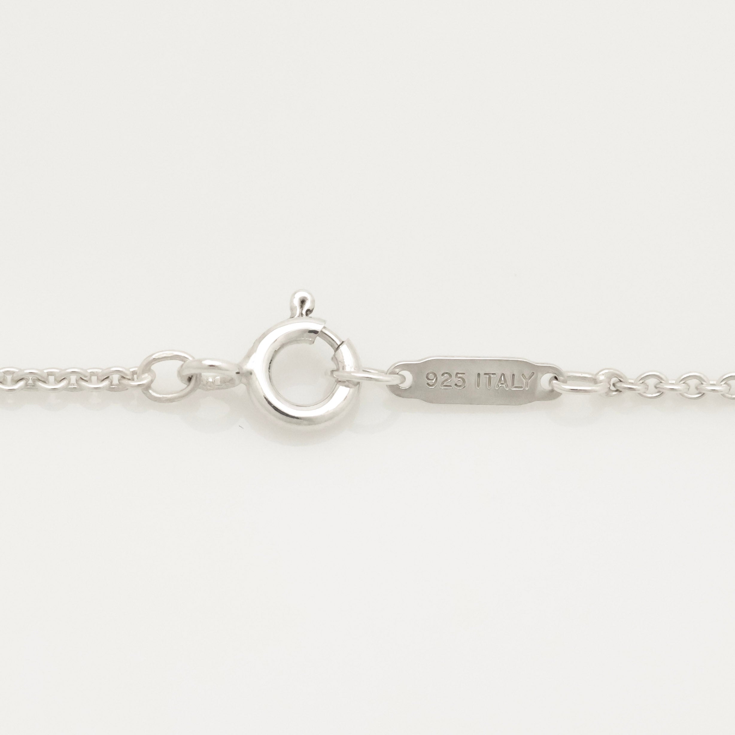 Tiffany & Co. 1837 Round Circle Necklace Sterling Silver 925