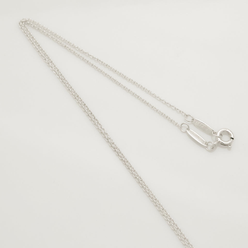 Tiffany & Co. Elsa Peretti Sterling Silver Eternal Circle Necklace