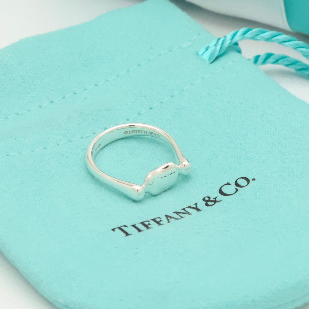 TIFFANY&Co. ビーン エルサペレッティ リング 8.5 号 AG925