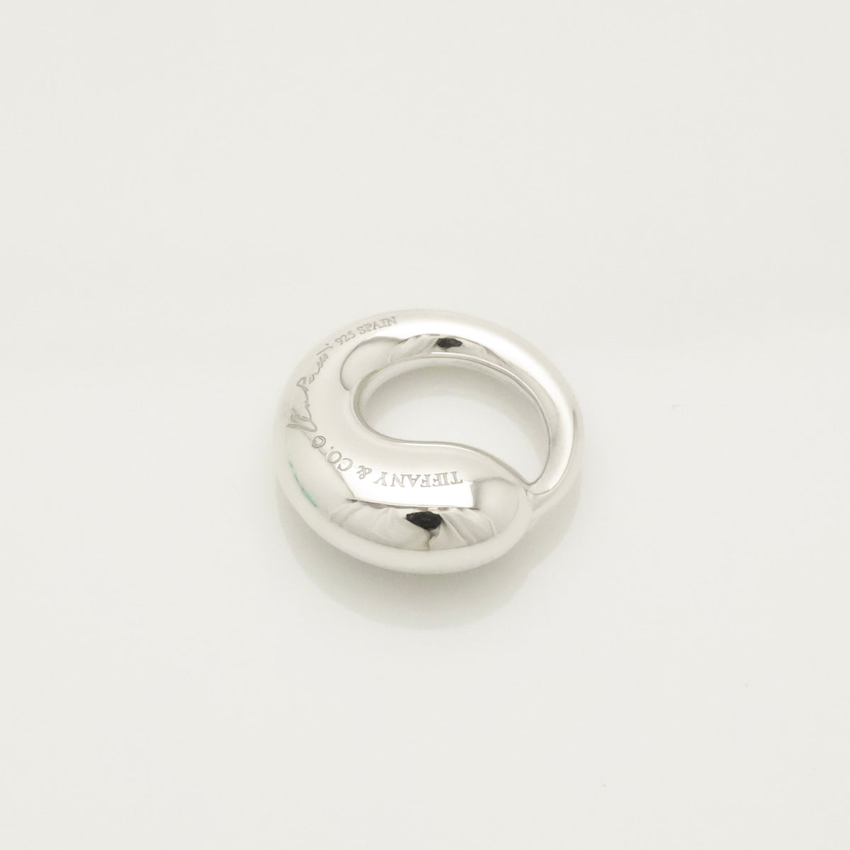 Tiffany & Co. MEDIUM Eternal Circle Pendant Charm Sterling Silver 925 