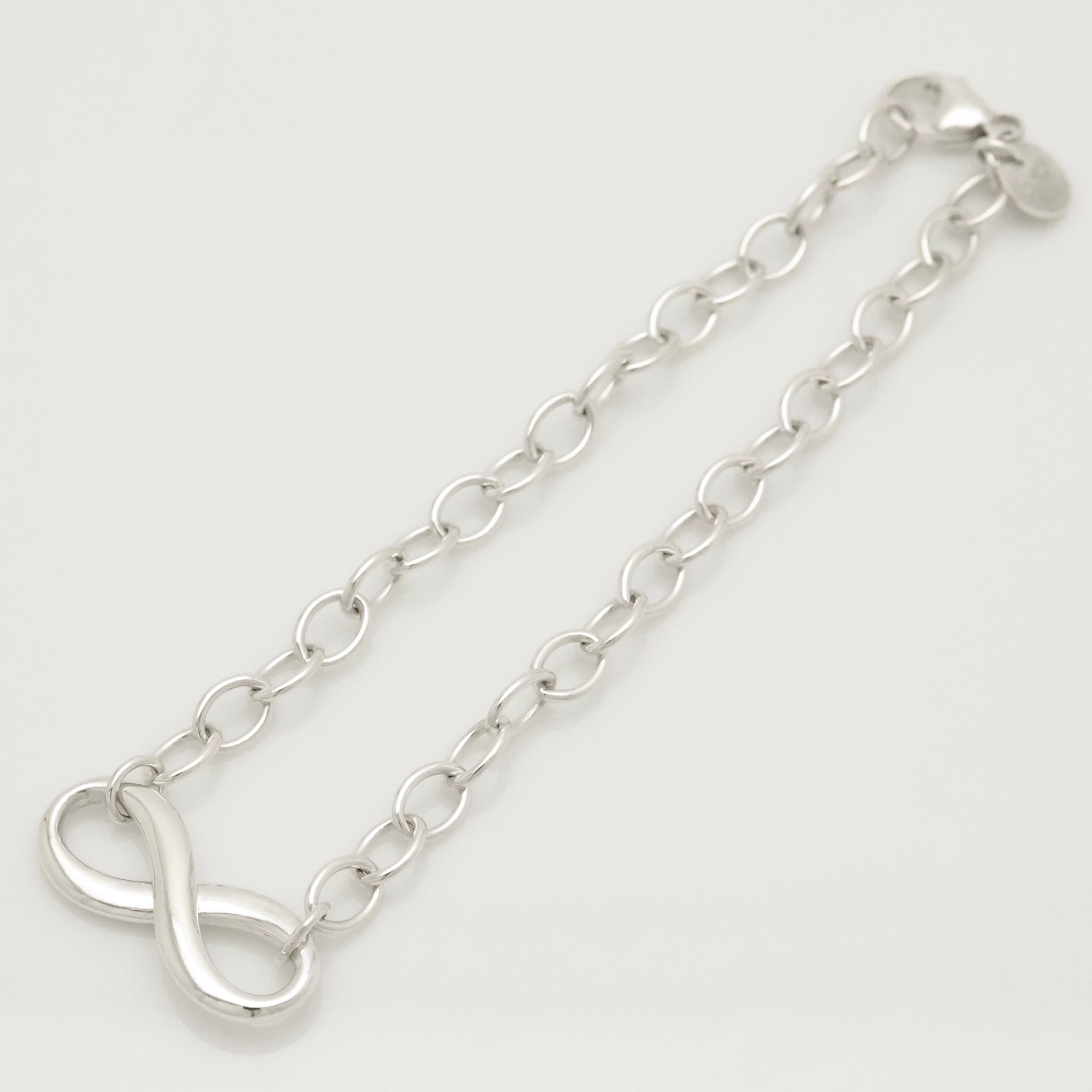 TIFFANY&Co. インフィニティ オーバル チェーン ブレスレット AG925