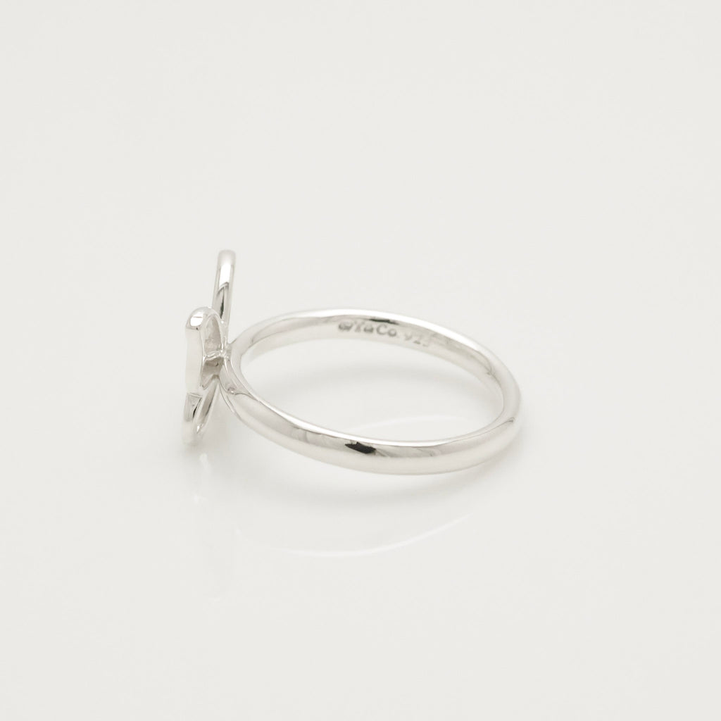 Tiffany & Co. Picasso Half Moon Stud Earrings Sterling Silver 925 