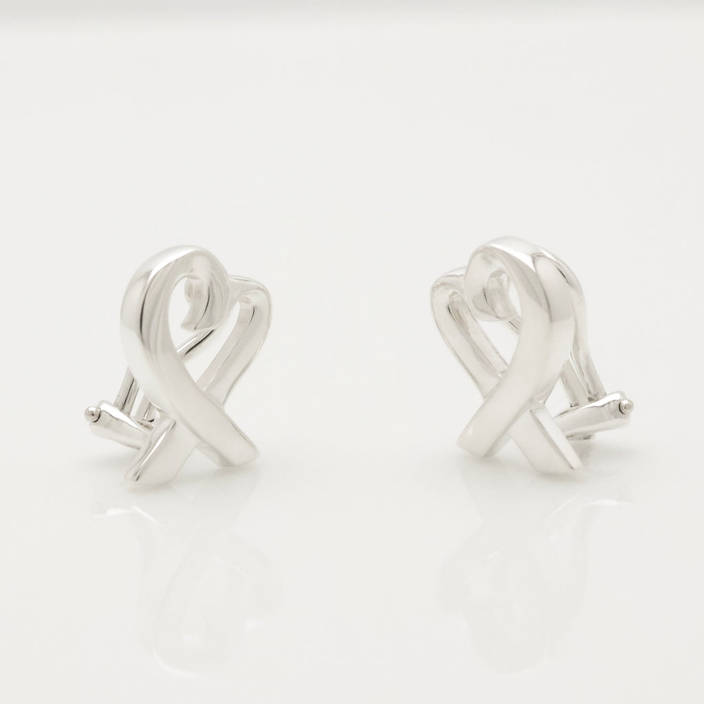 TIFFANY&Co. ラビングハート パロマピカソ クリップ イヤリング AG925