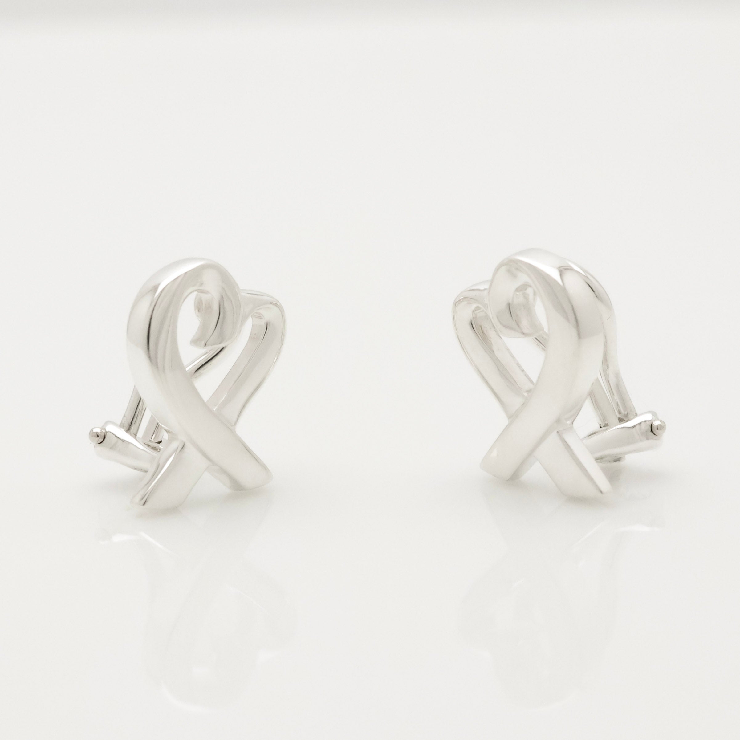 TIFFANY&Co. ラビングハート パロマピカソ クリップ イヤリング AG925