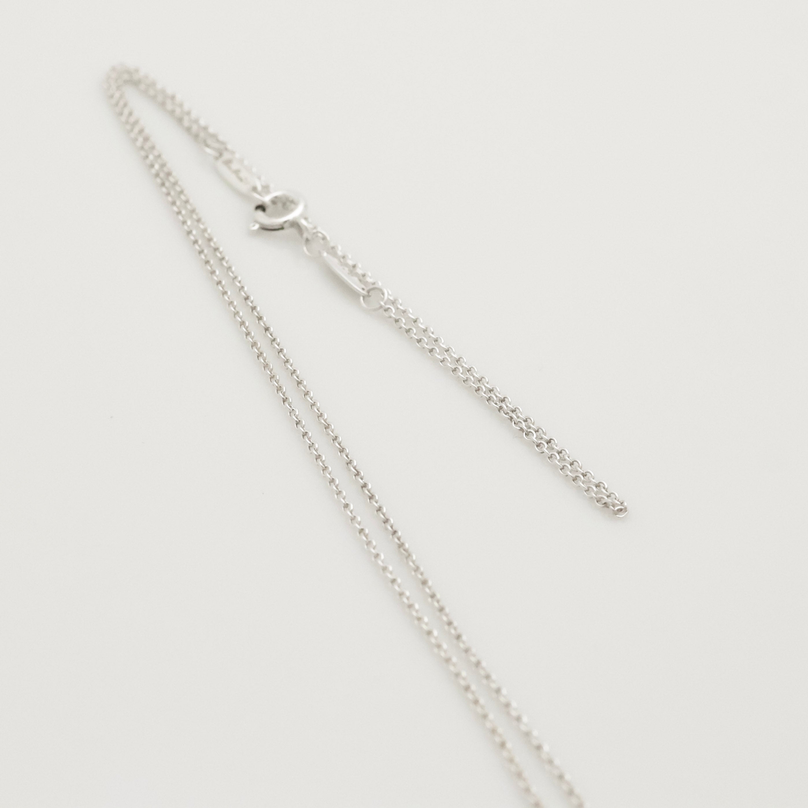 Tiffany & Co. Puff Heart Pendant Necklace Sterling Silver 925