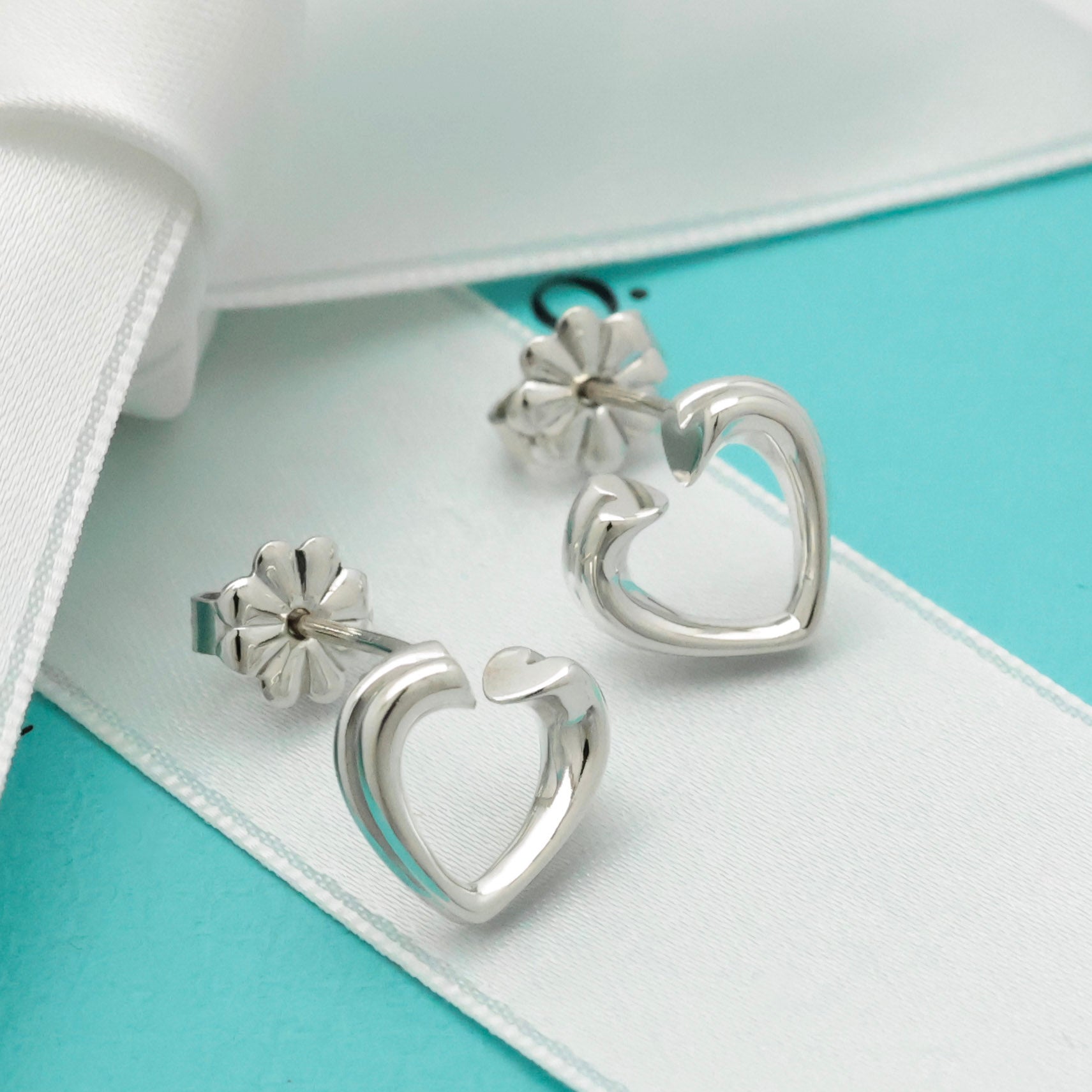 TIFFANY&Co. テンダネス ハート パロマピカソ スタッド ピアス AG925