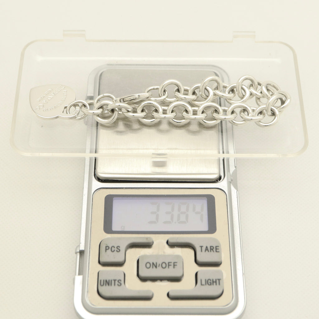 TIFFANY&Co. リターントゥ ティファニー ハート タグ チェーン ブレスレット AG925