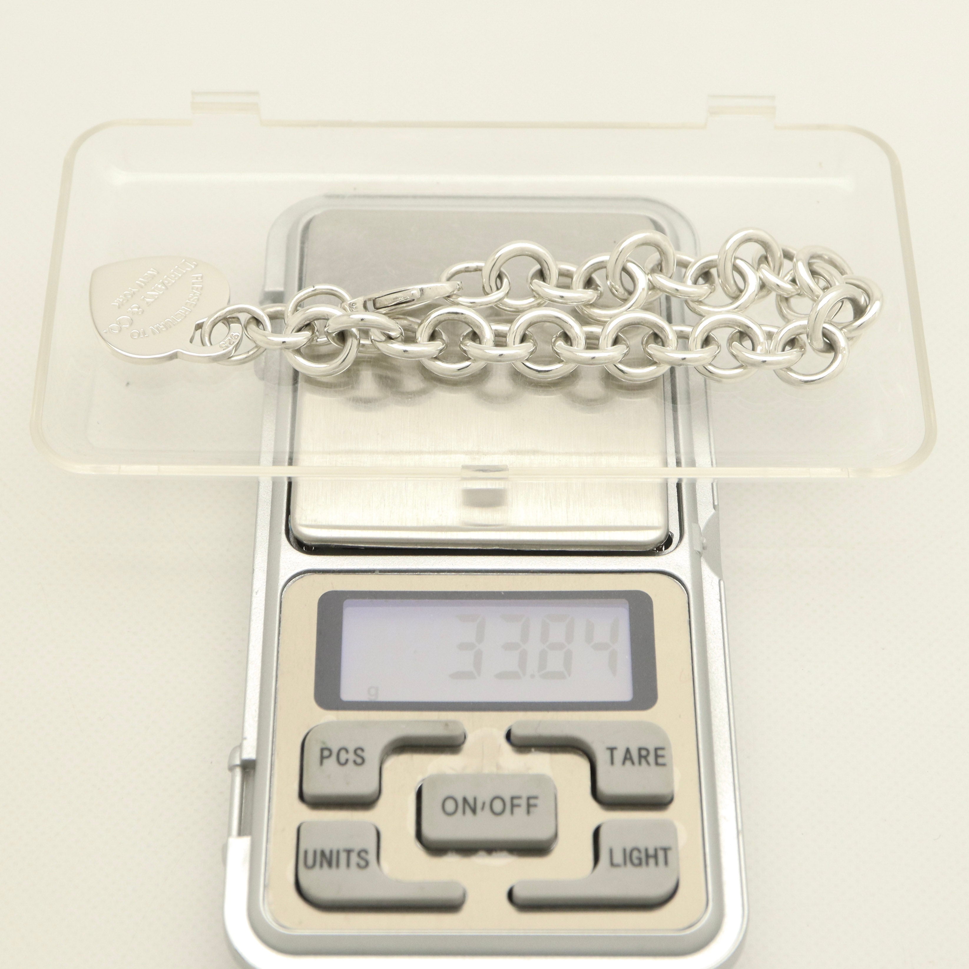 TIFFANY&Co. リターントゥ ティファニー ハート タグ チェーン ブレスレット AG925