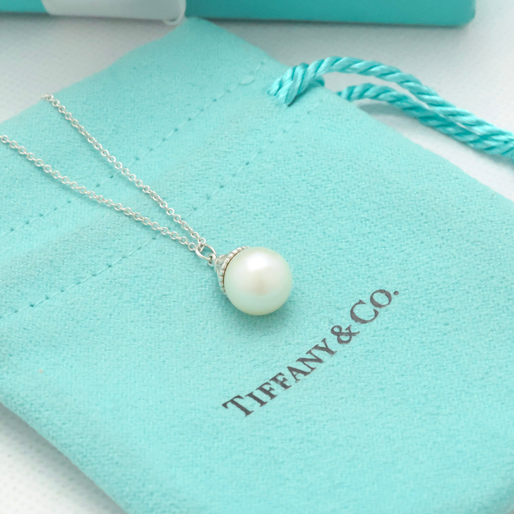 TIFFANY&Co. ジークフェルド パール ネックレス AG925