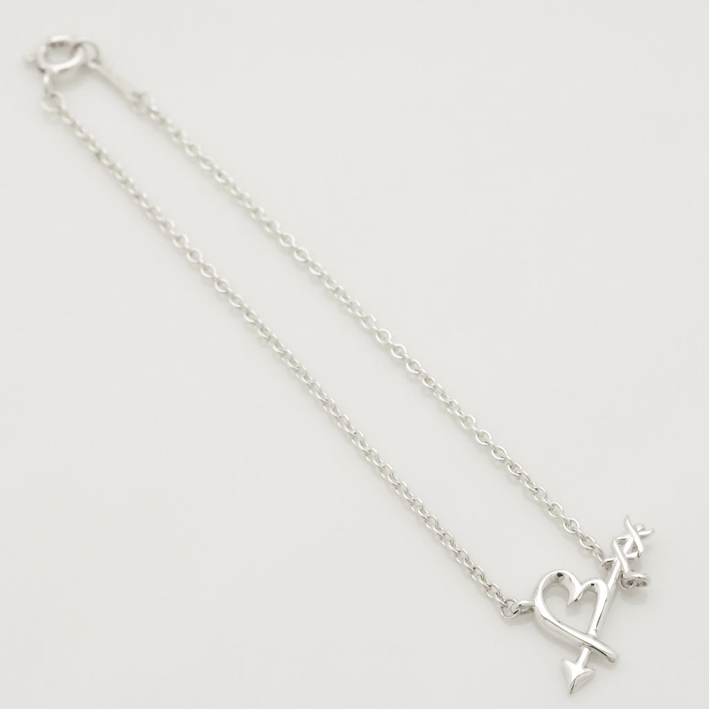 TIFFANY&Co. ラビング ハート アロー パロマピカソ ブレスレット AG925
