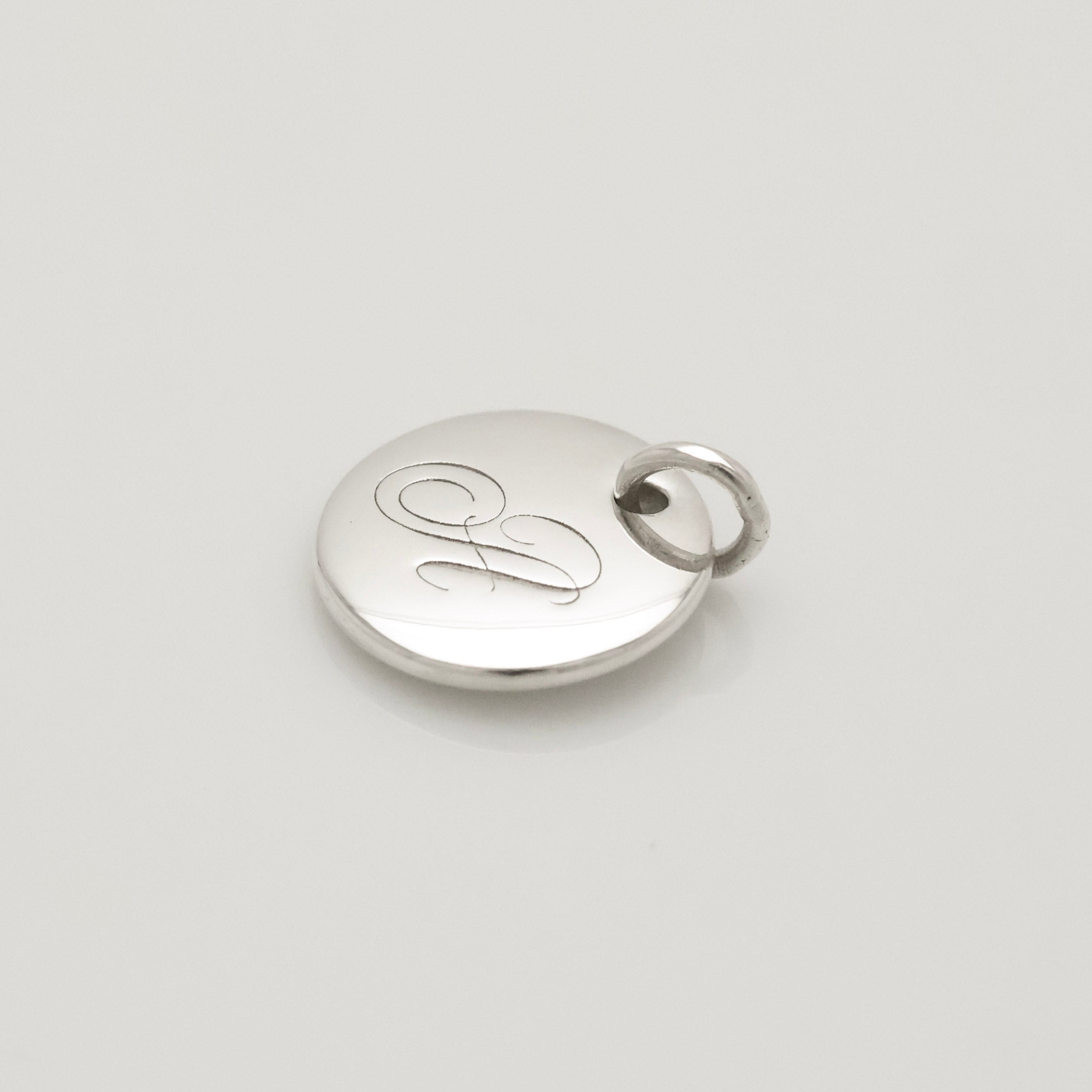 TIFFANY&Co. ノーツ レター アルファベット イニシャル A ディスク チャーム AG925